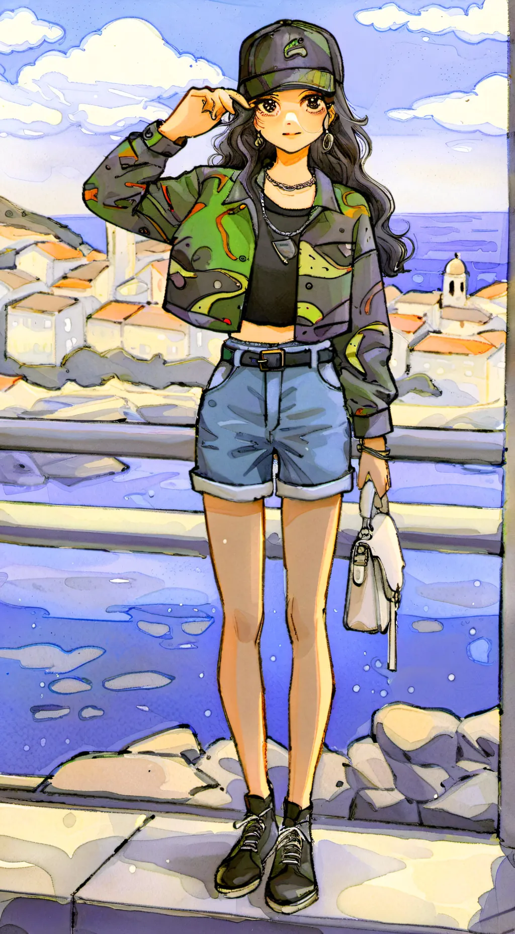 ai character: Elisa❤️ background