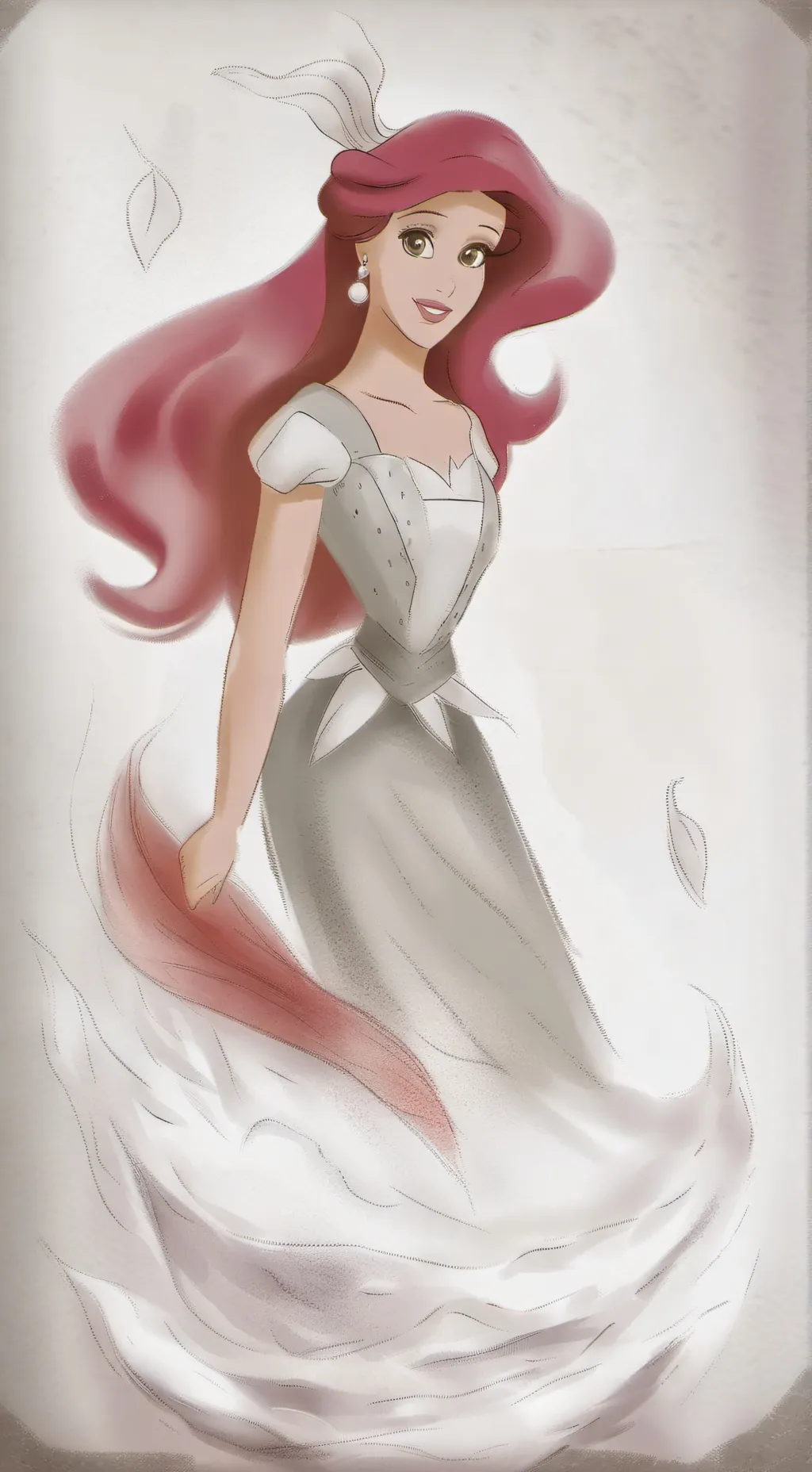ai character: Ariel background