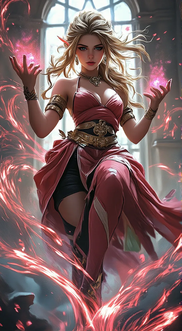 ai character: Mesha background