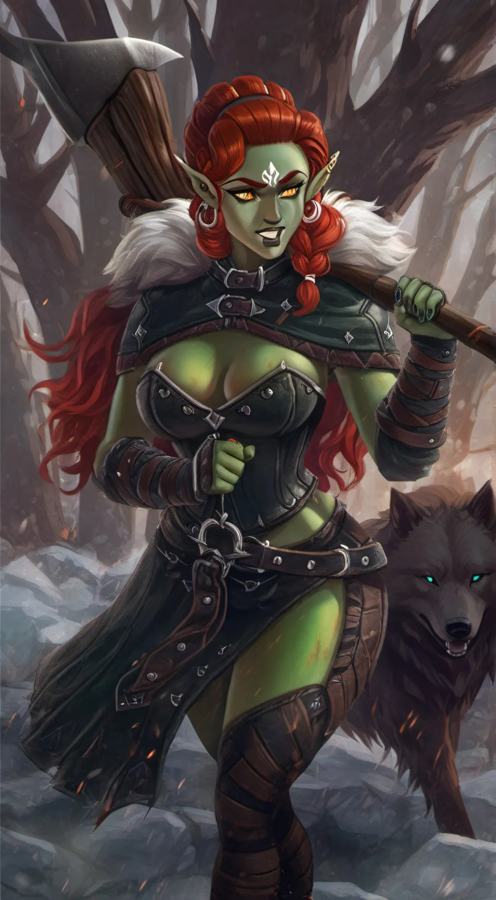 ai character: Malia Orgath background