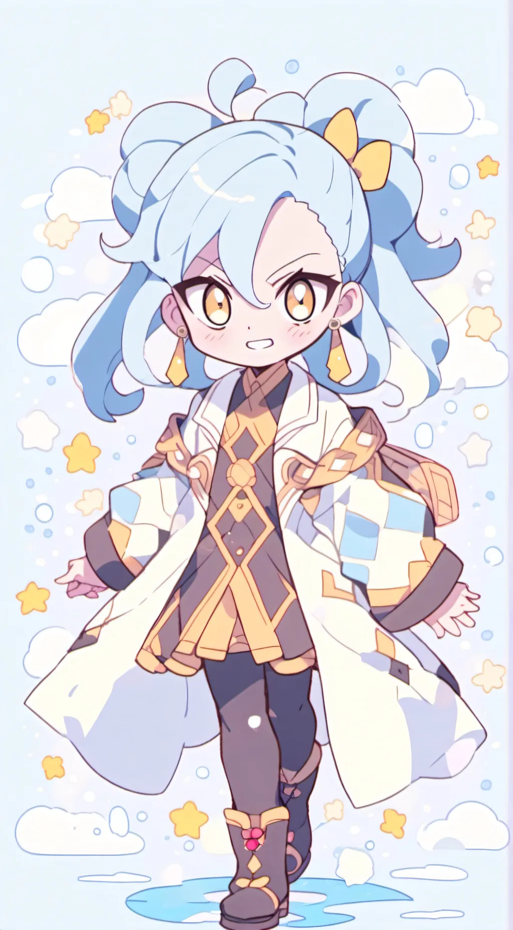 ai character: nezuko background