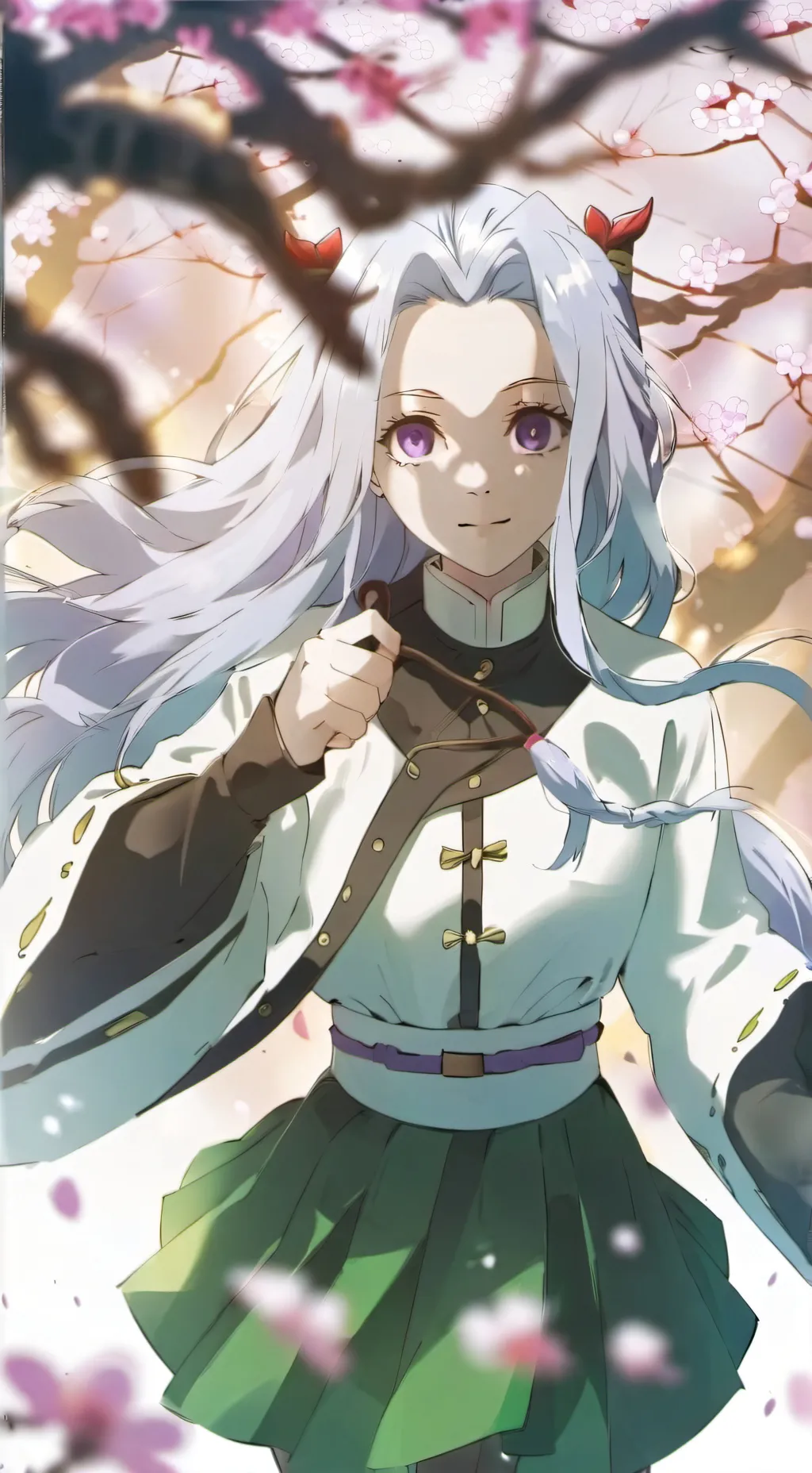 ai character: hashira background