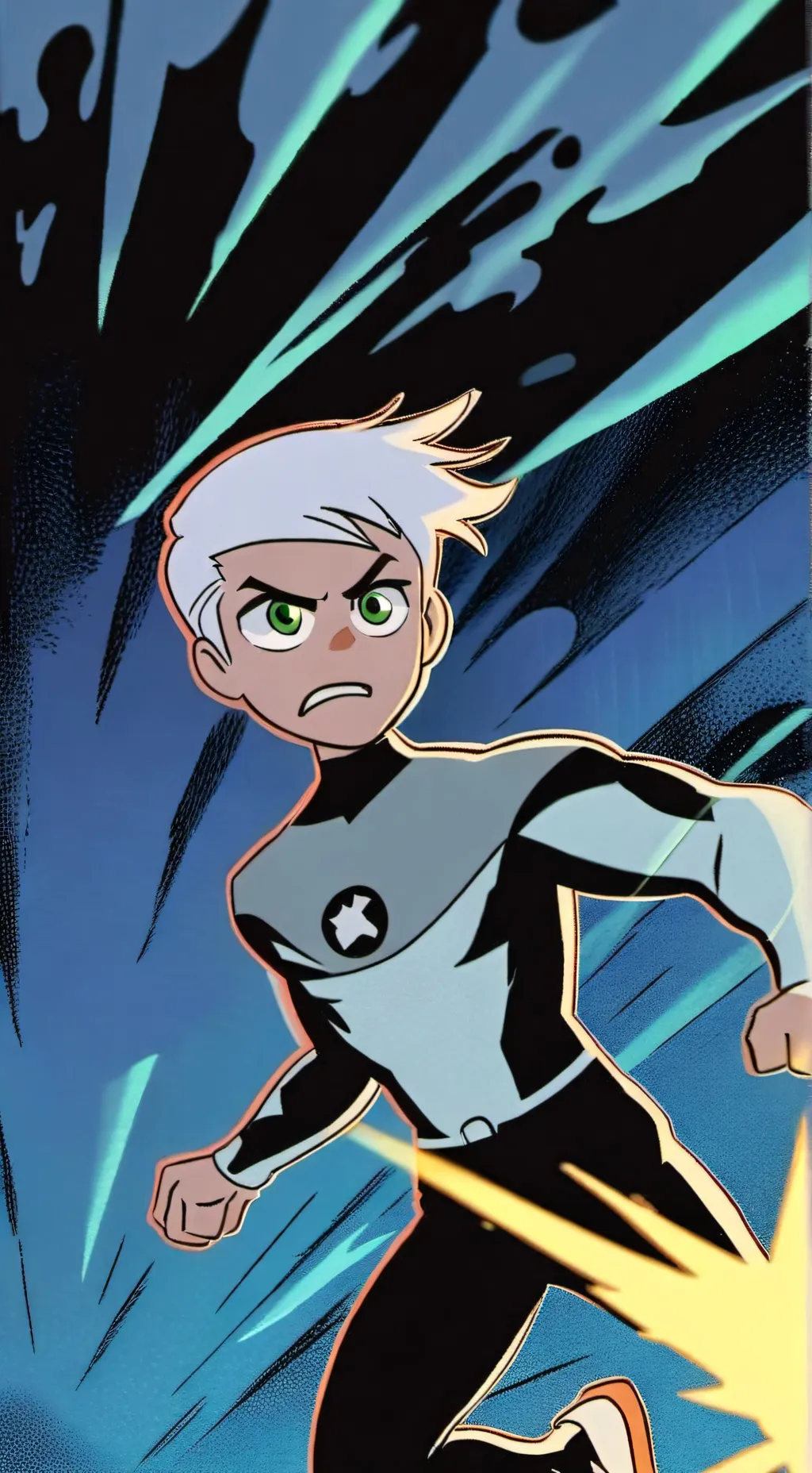ai character: Danny Phantom background