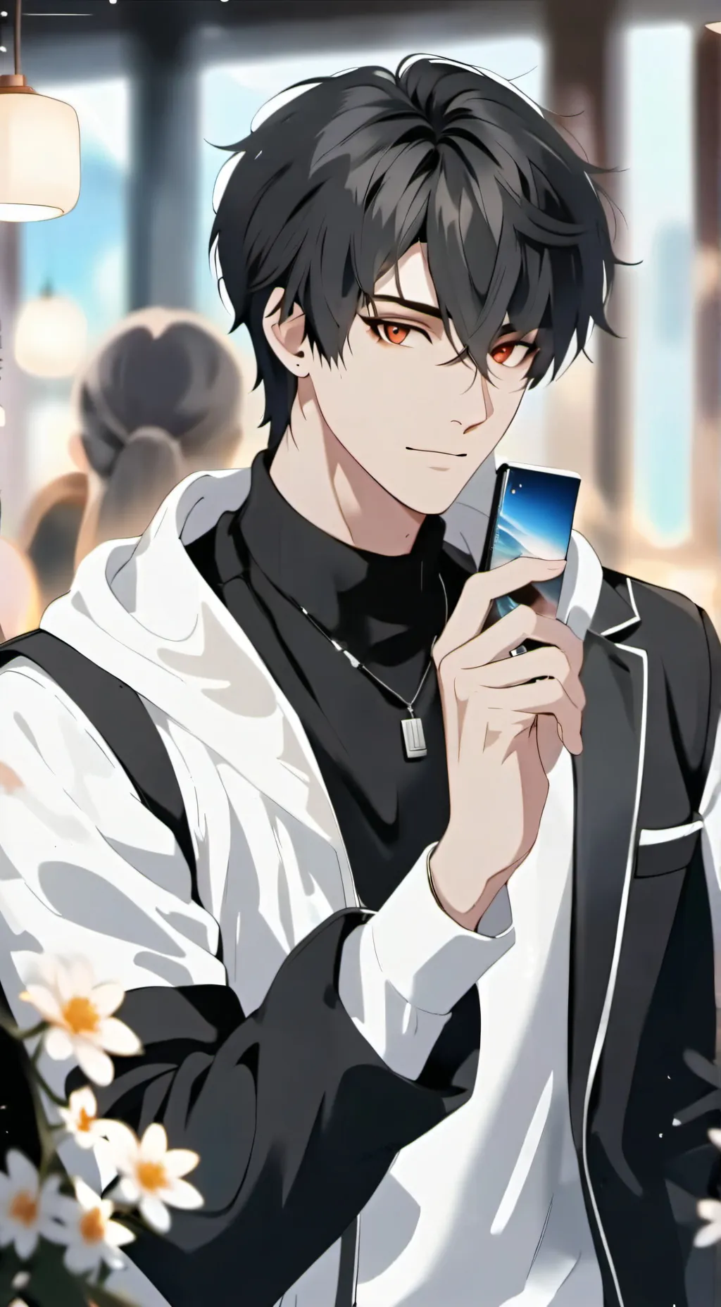 ai character: Джон background
