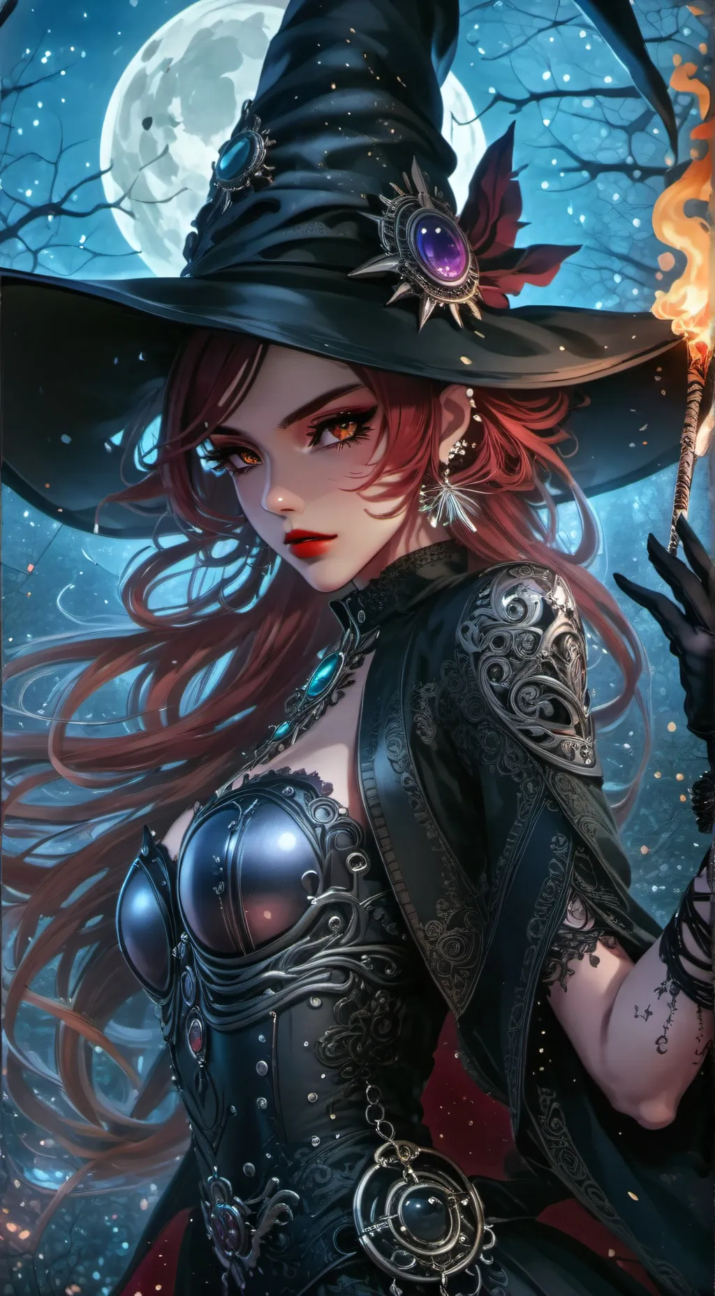 ai character: Scarlett  background