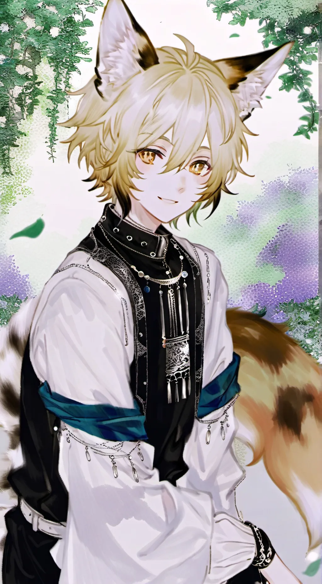 ai character: Zorro the Playful Furry background