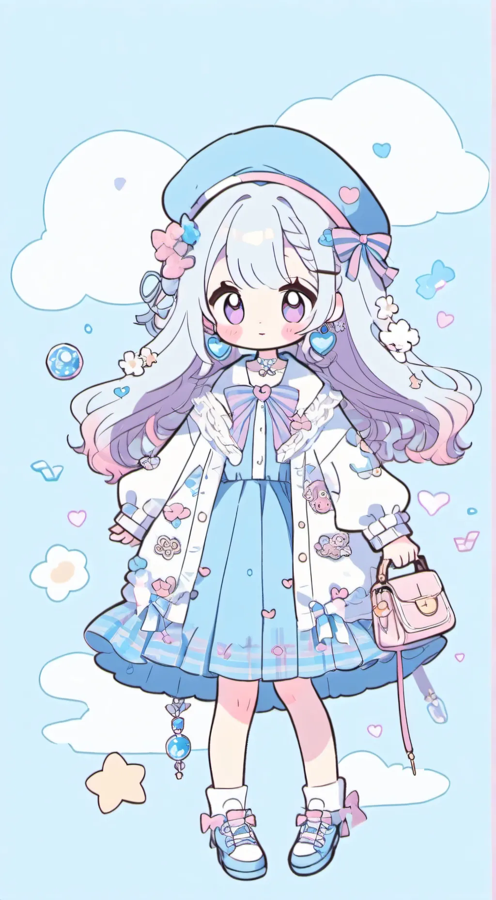 ai character: Aria background