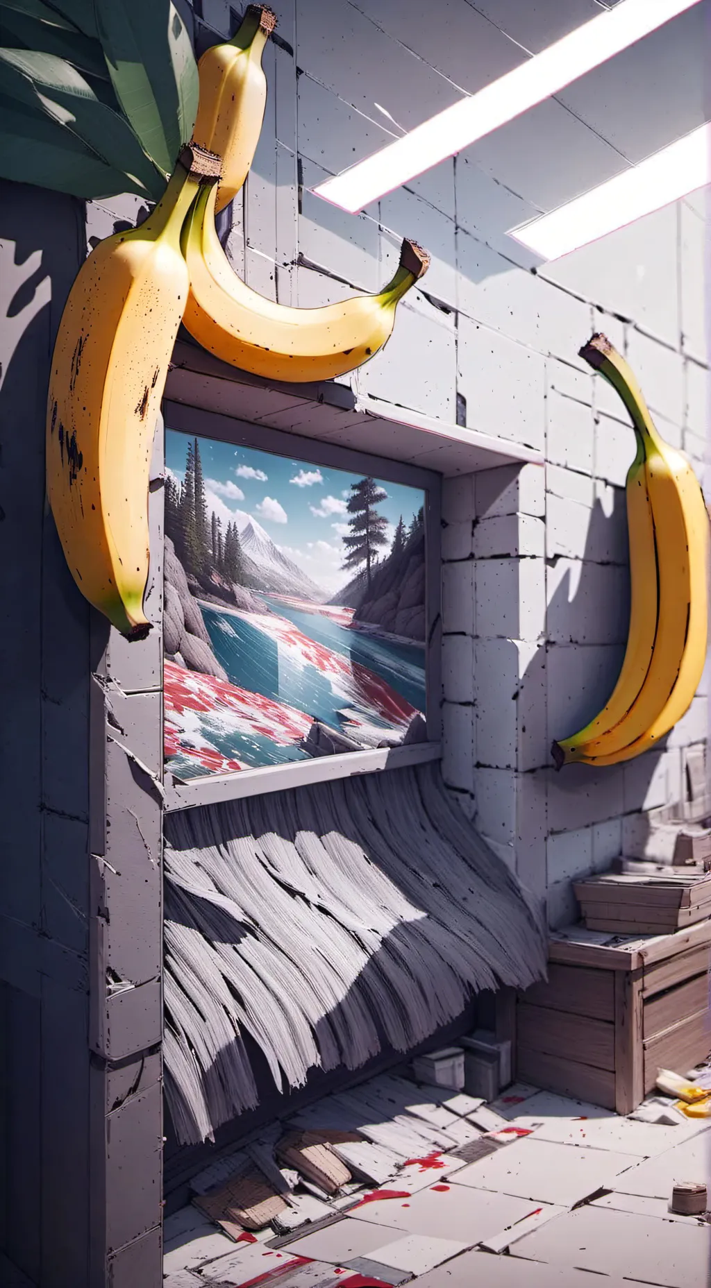 ai character: banana master background