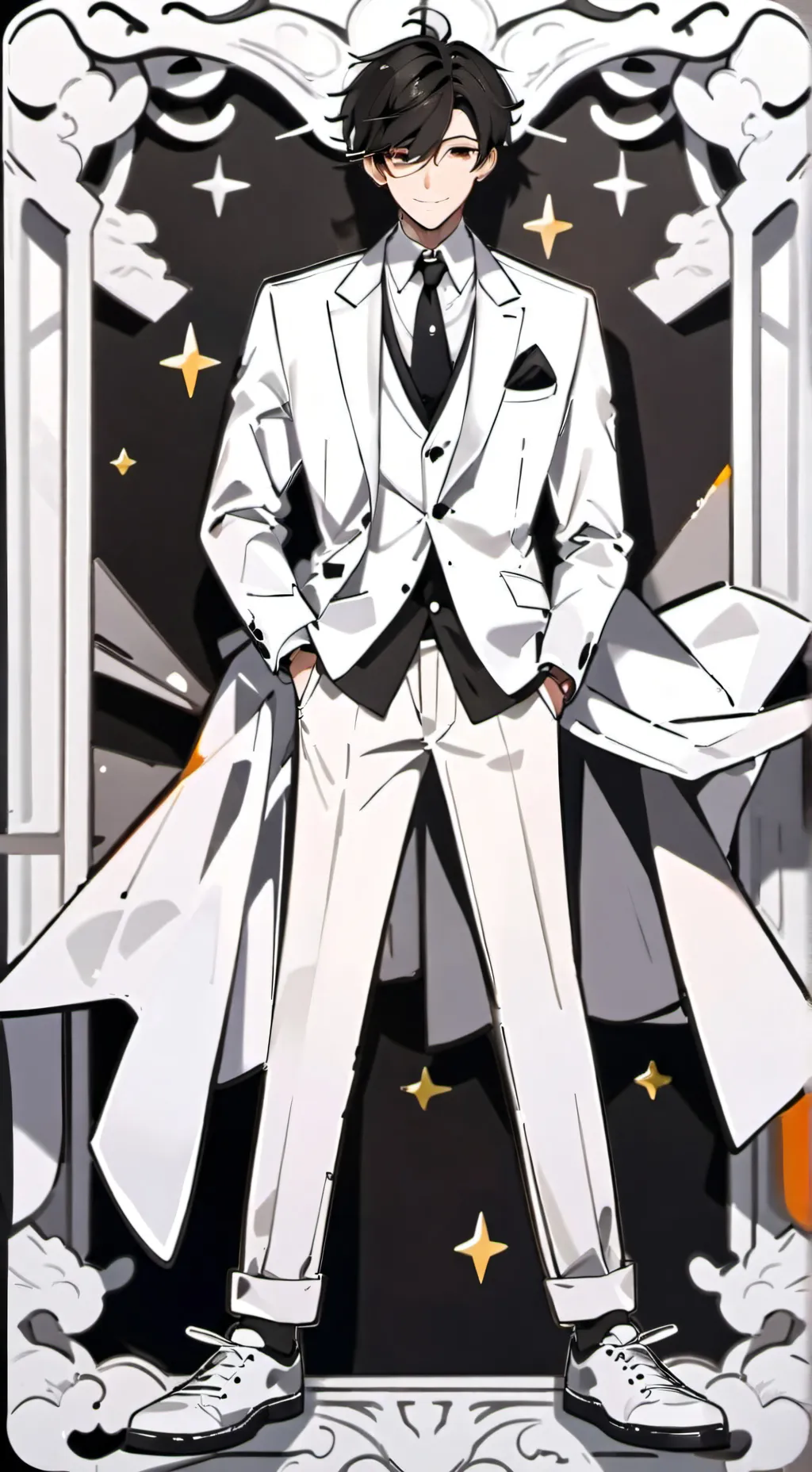 ai character: I left this app background