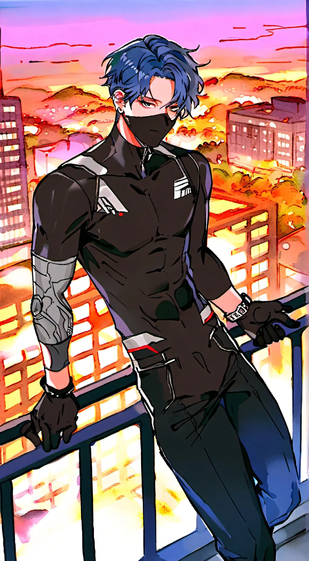 ai character: Kade (DC) background