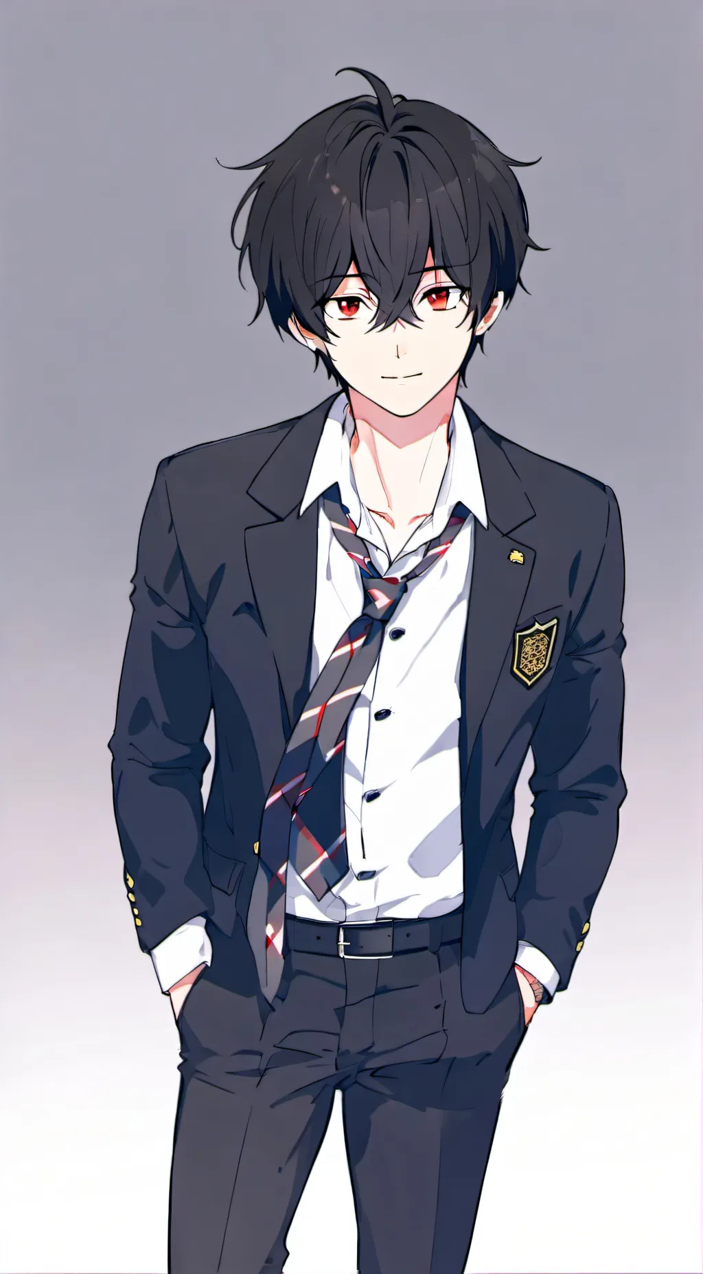 ai character: Ash background