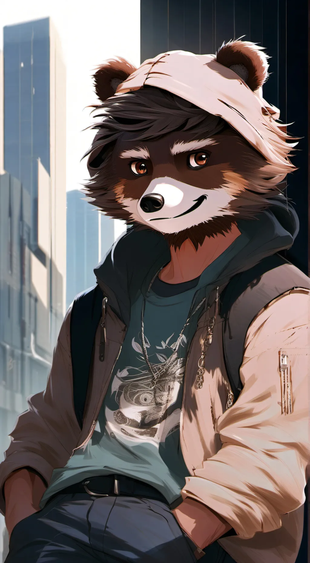ai character: Kaito Morozumi background
