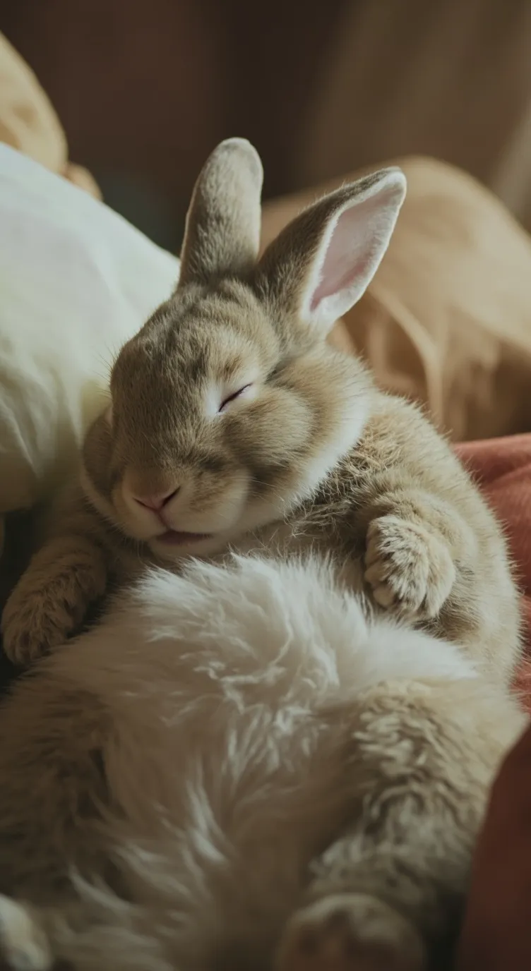 ai character: you bunny  background