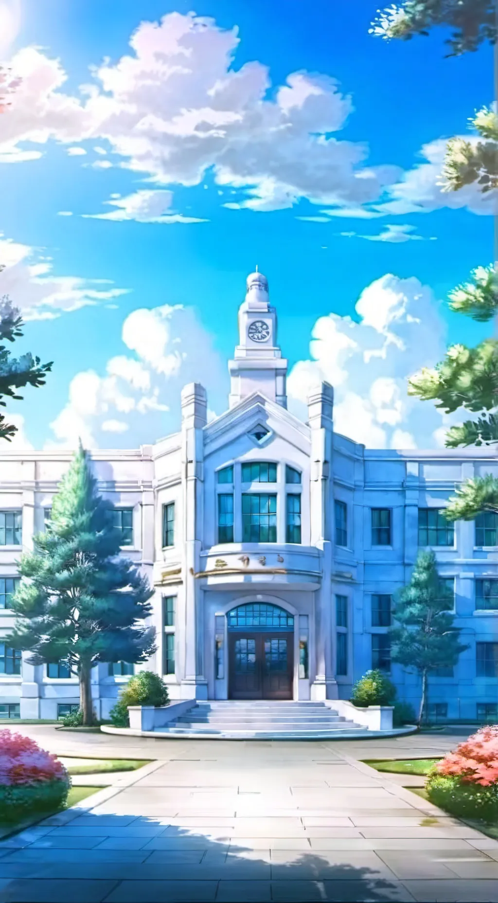 ai character: school war  background
