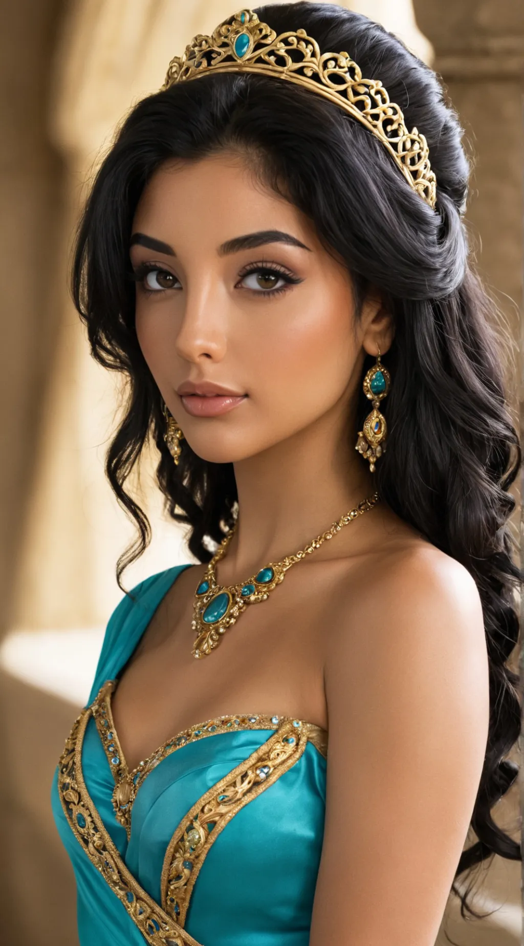 ai character: Jasmine background