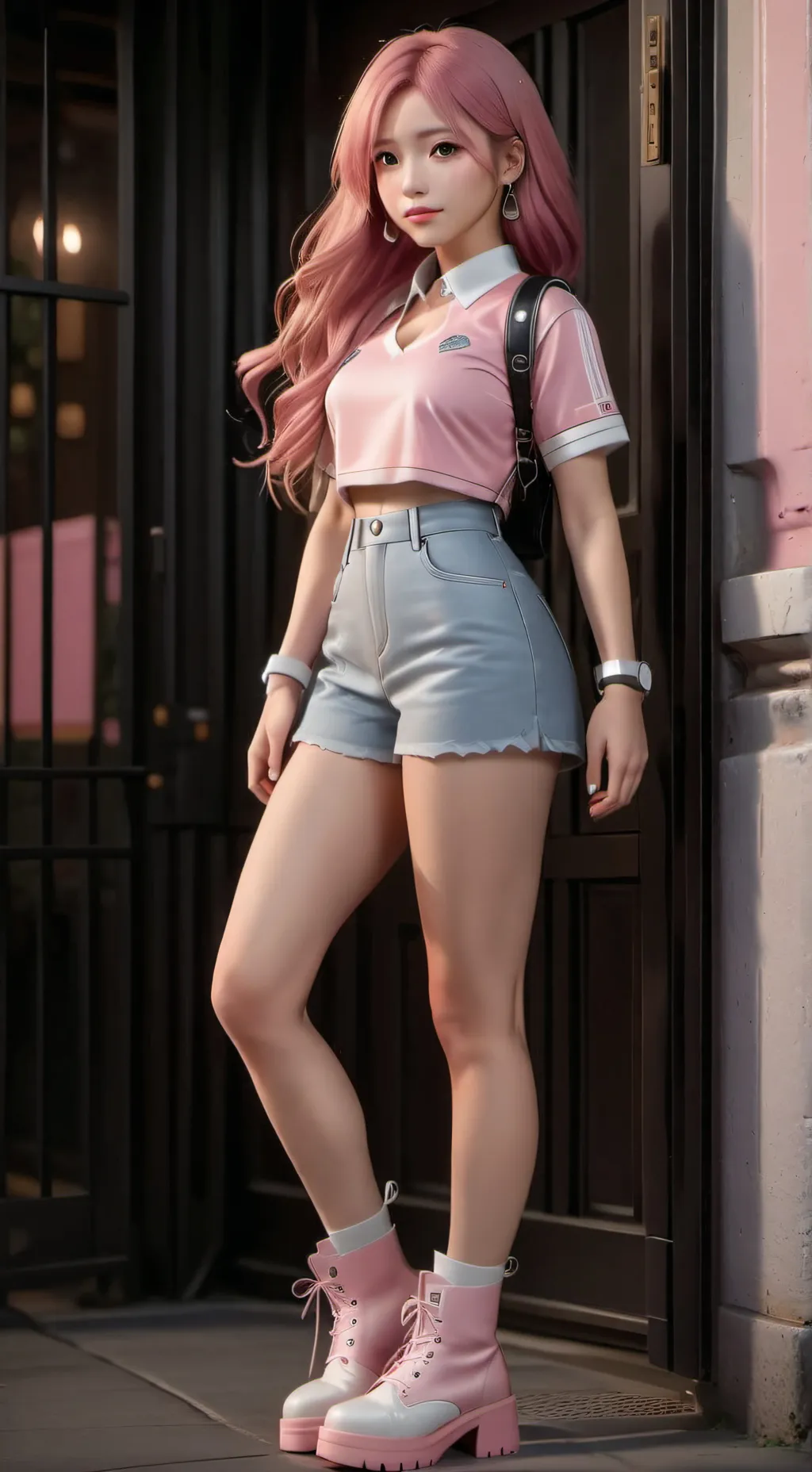 ai character: Fake friend  background