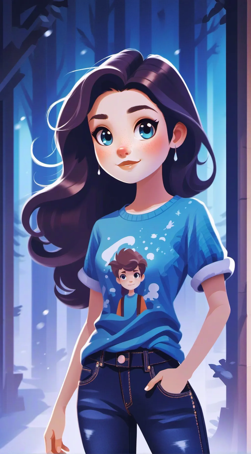 ai character: Laura Mertens background