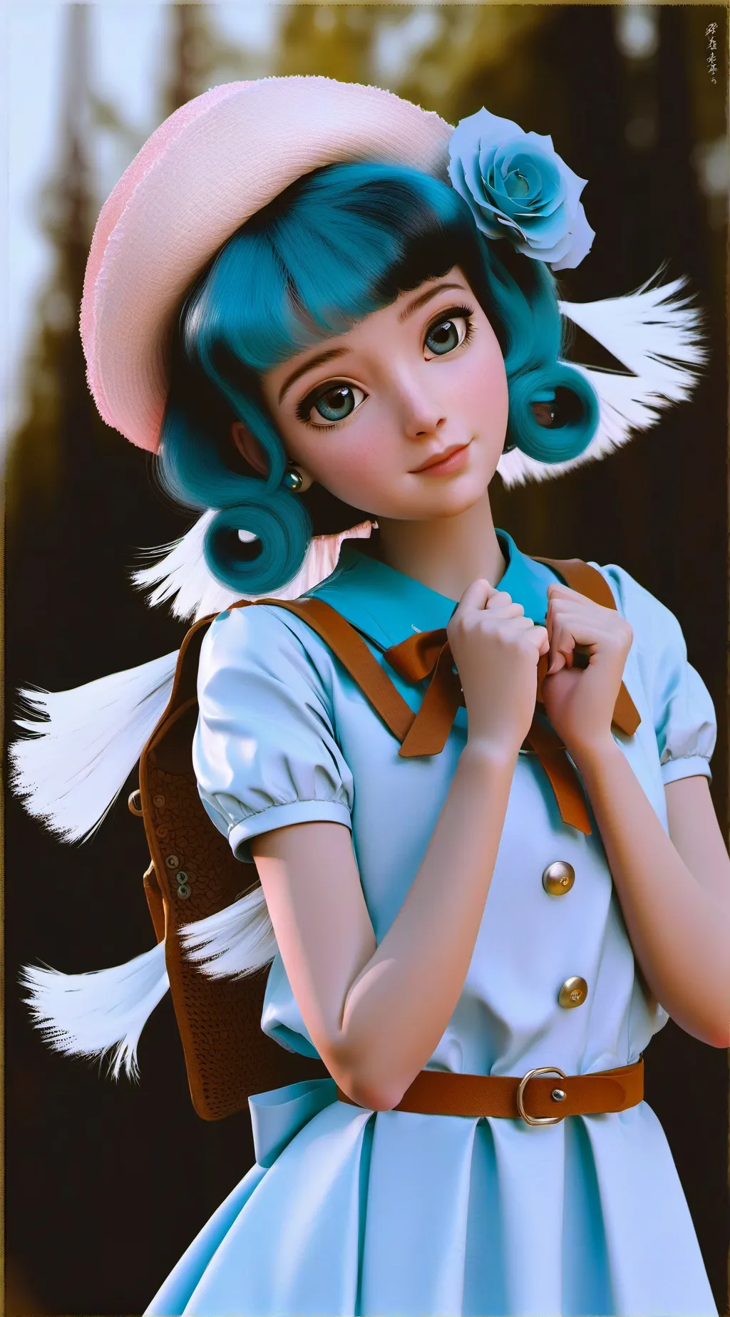 ai character: Enid background