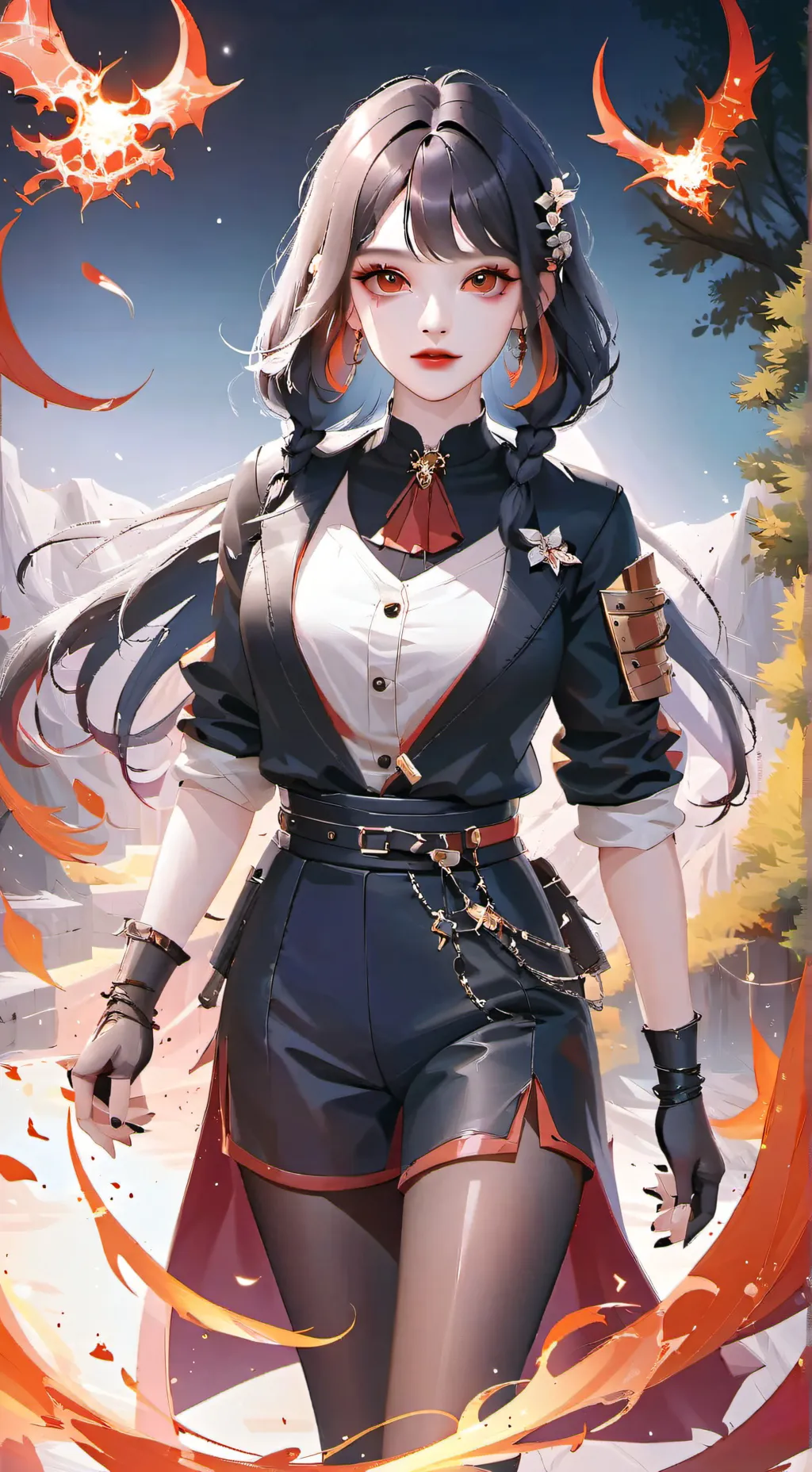 ai character: KpopDemonHunters background