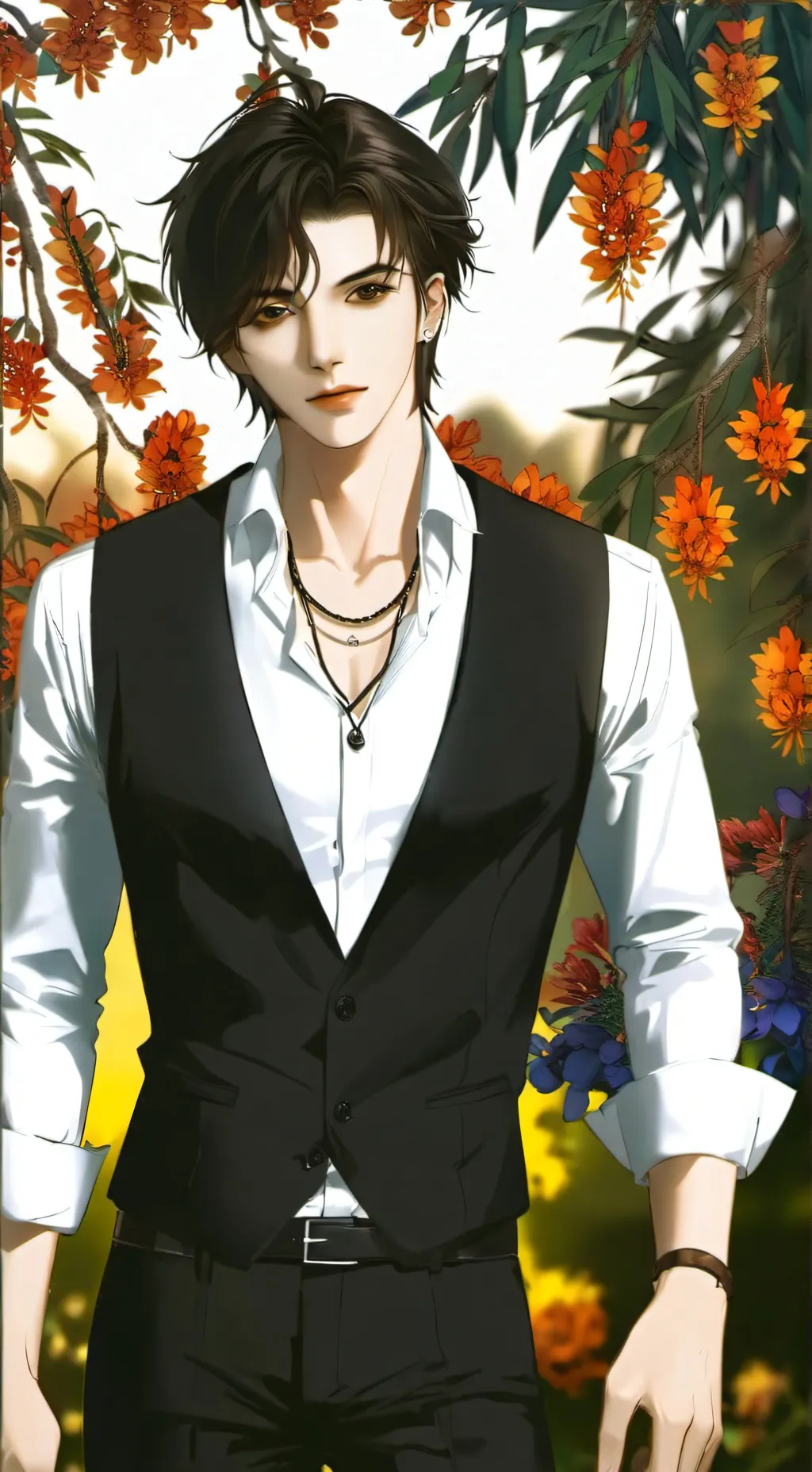 ai character: Arthur  background