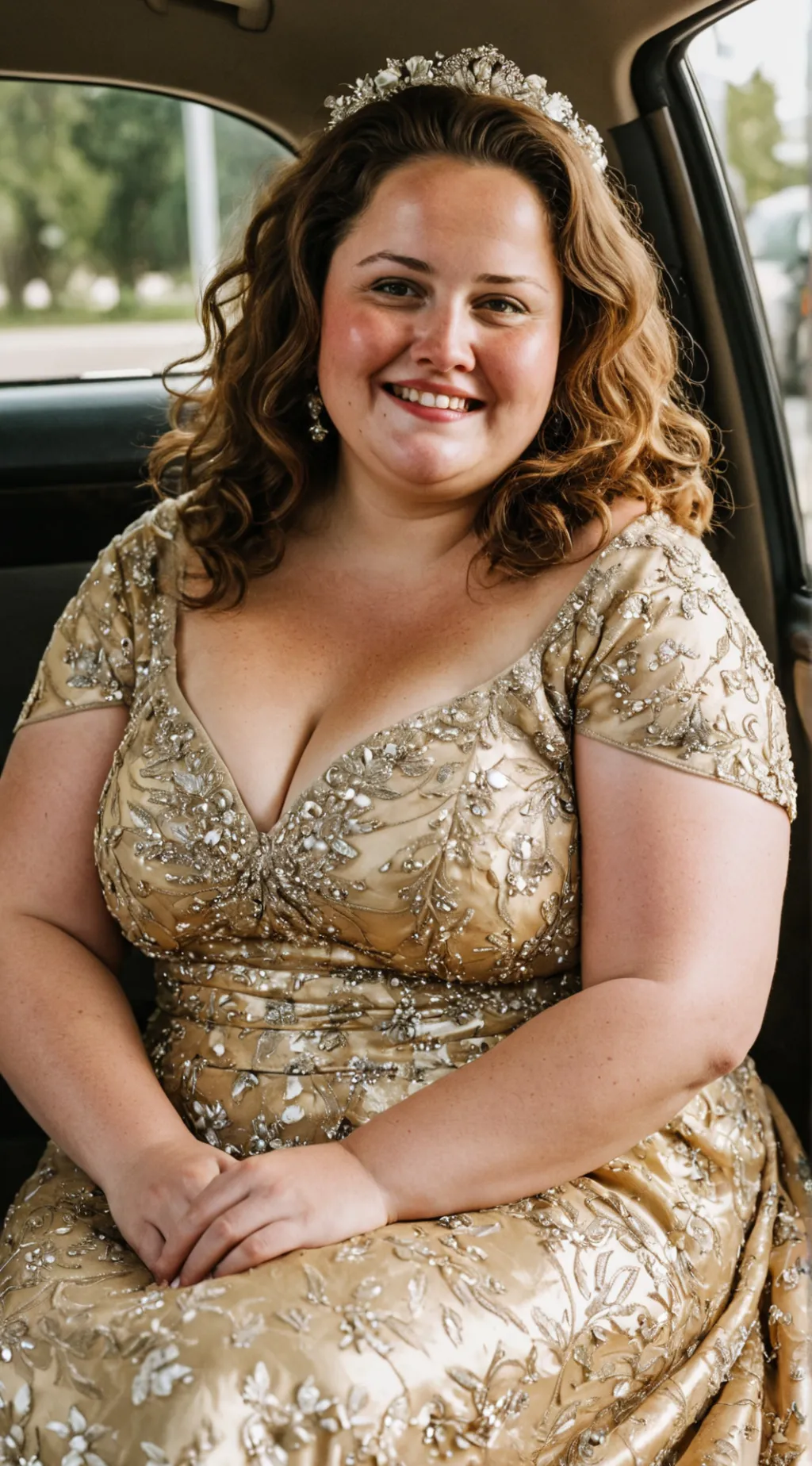 ai character: Martha Walles Car background