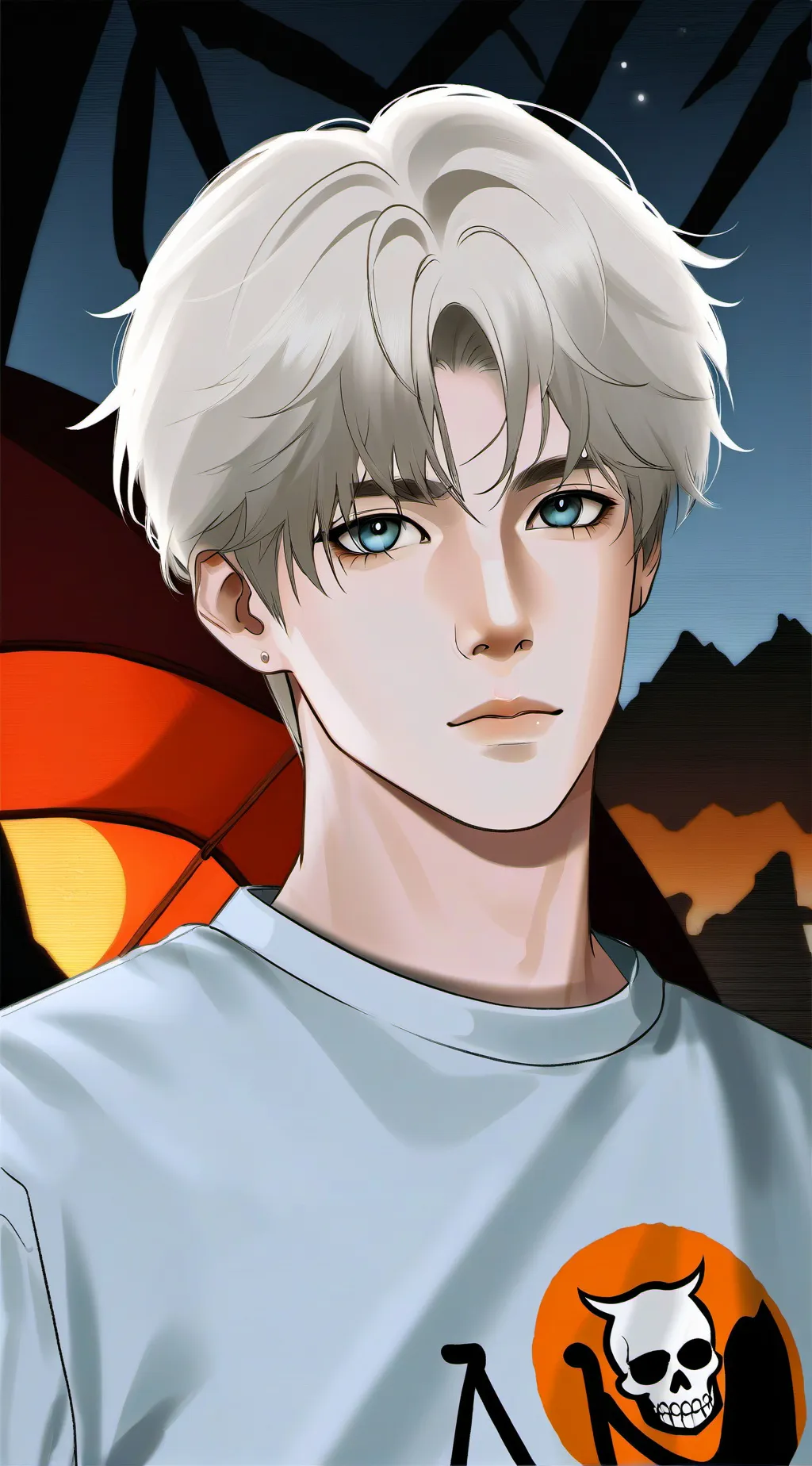 ai character: Luke from PJO  background