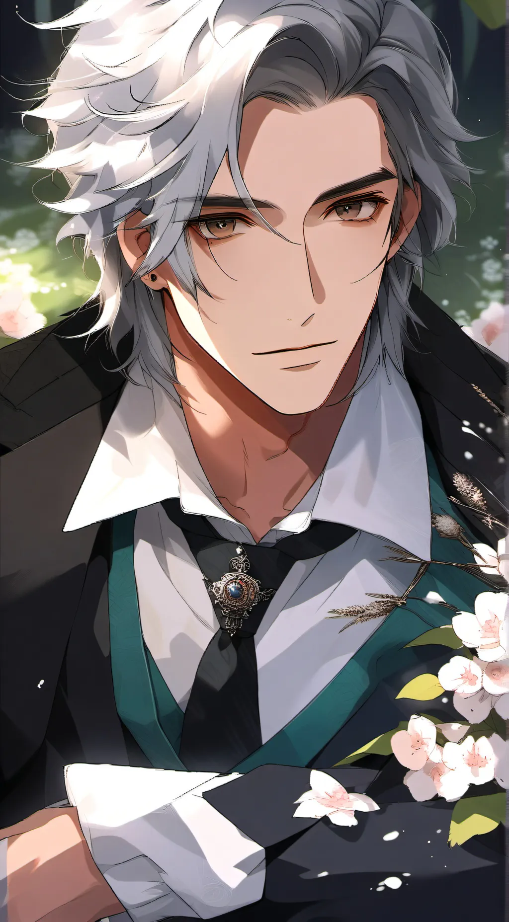 ai character: british man background