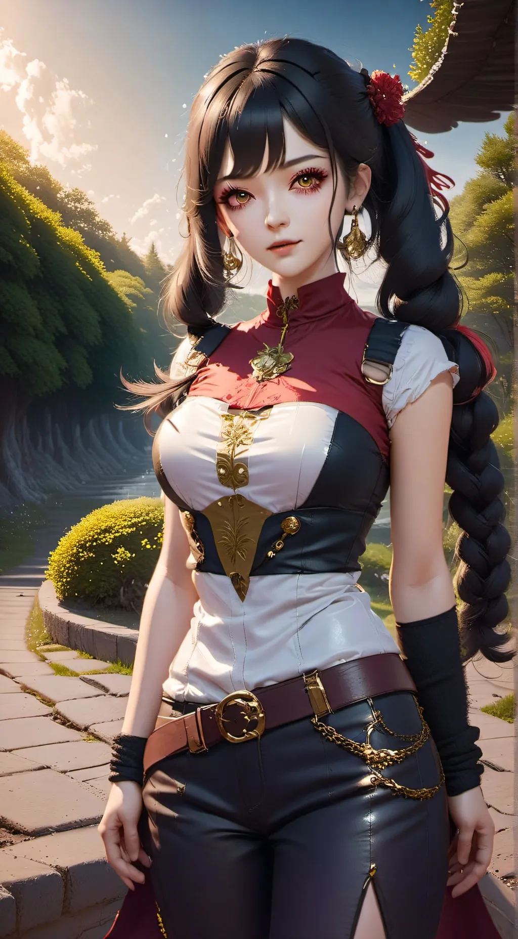 ai character: sara background