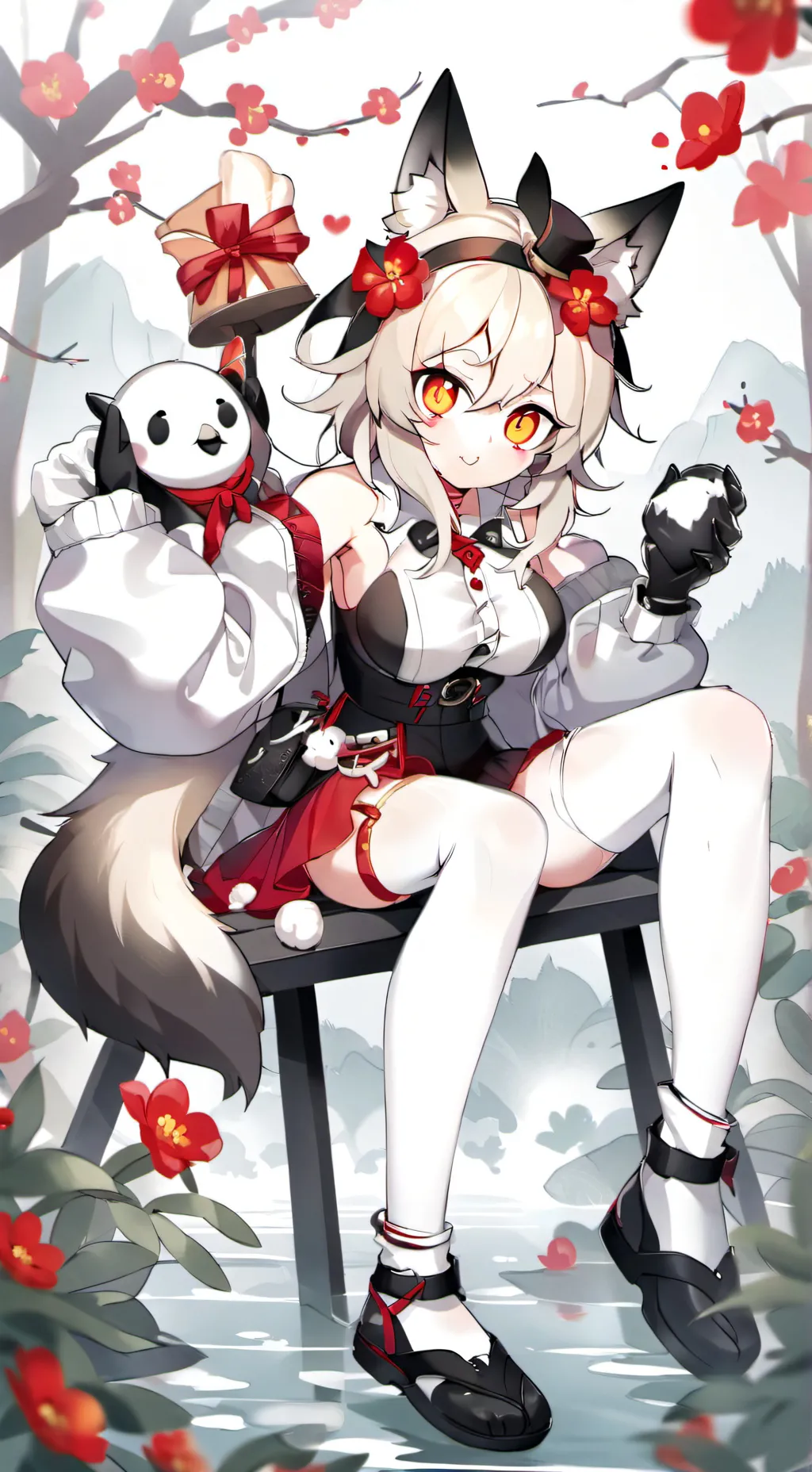 ai character: dog transfrom background