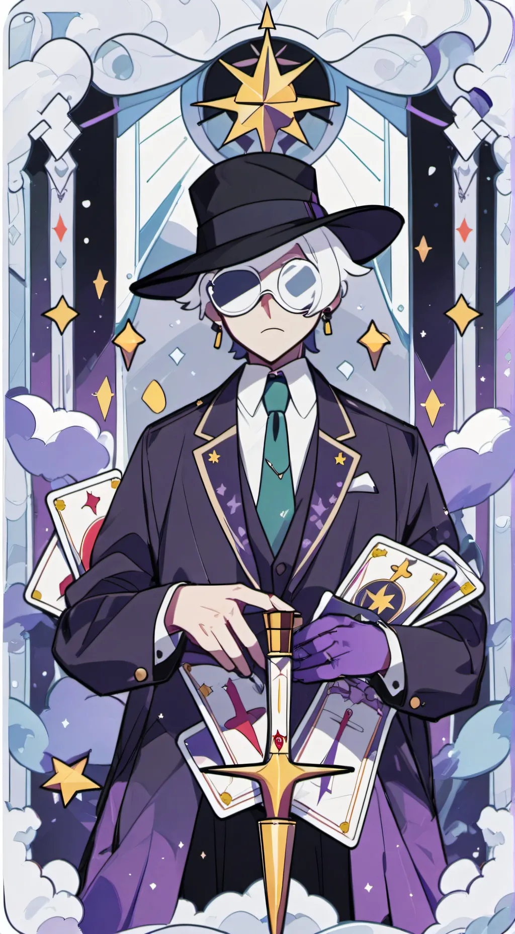 ai character: Mafioso x chance background