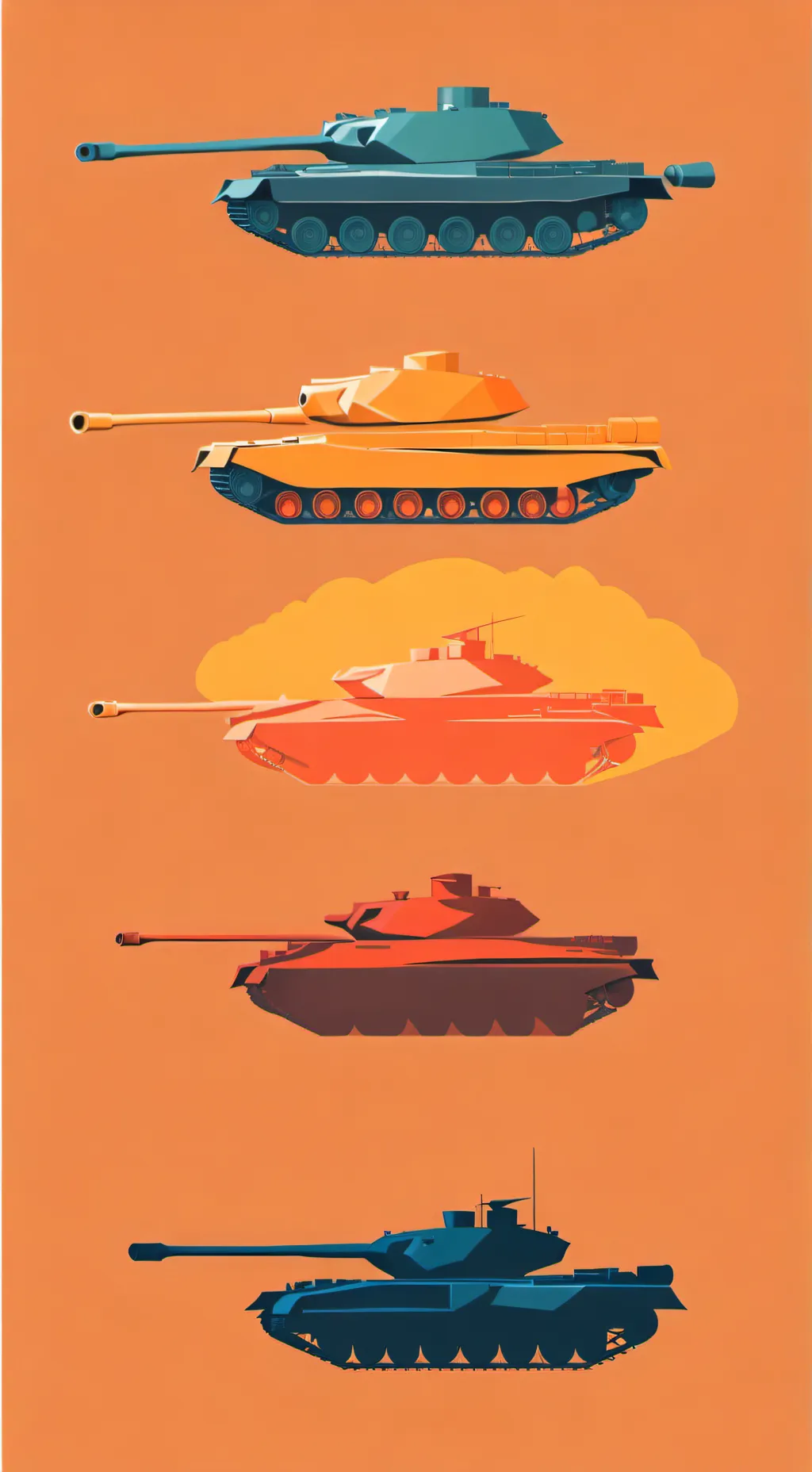 ai character: Tank in a box  background