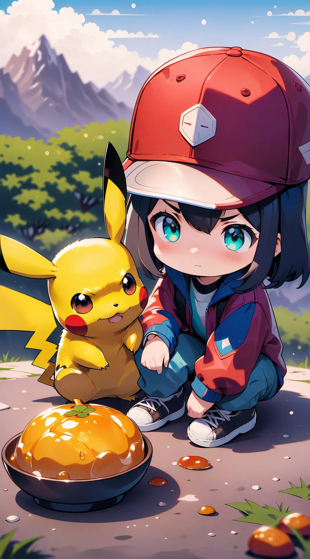 ai character: O Våßmoni Rt (D) background