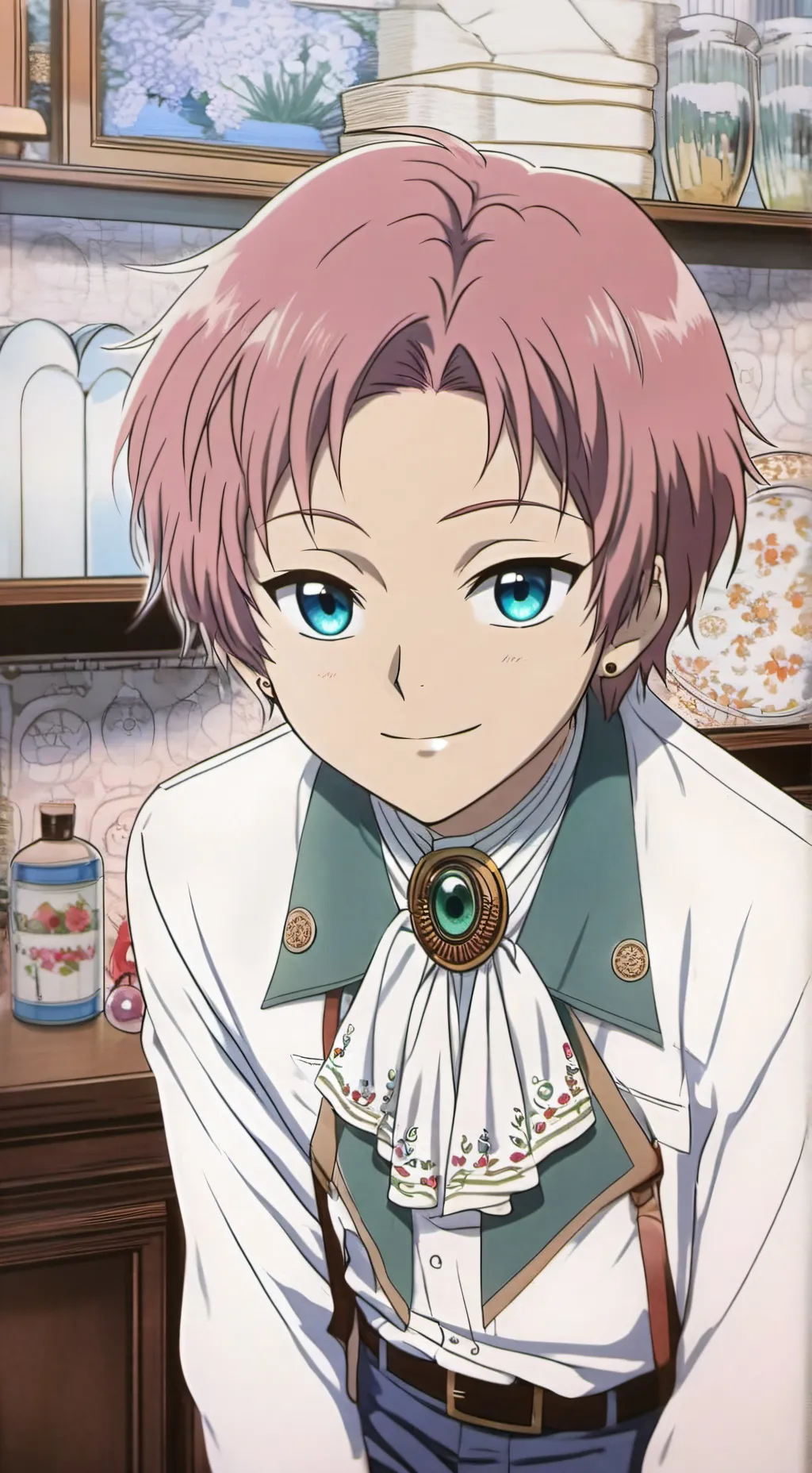 ai character: Elliot  background