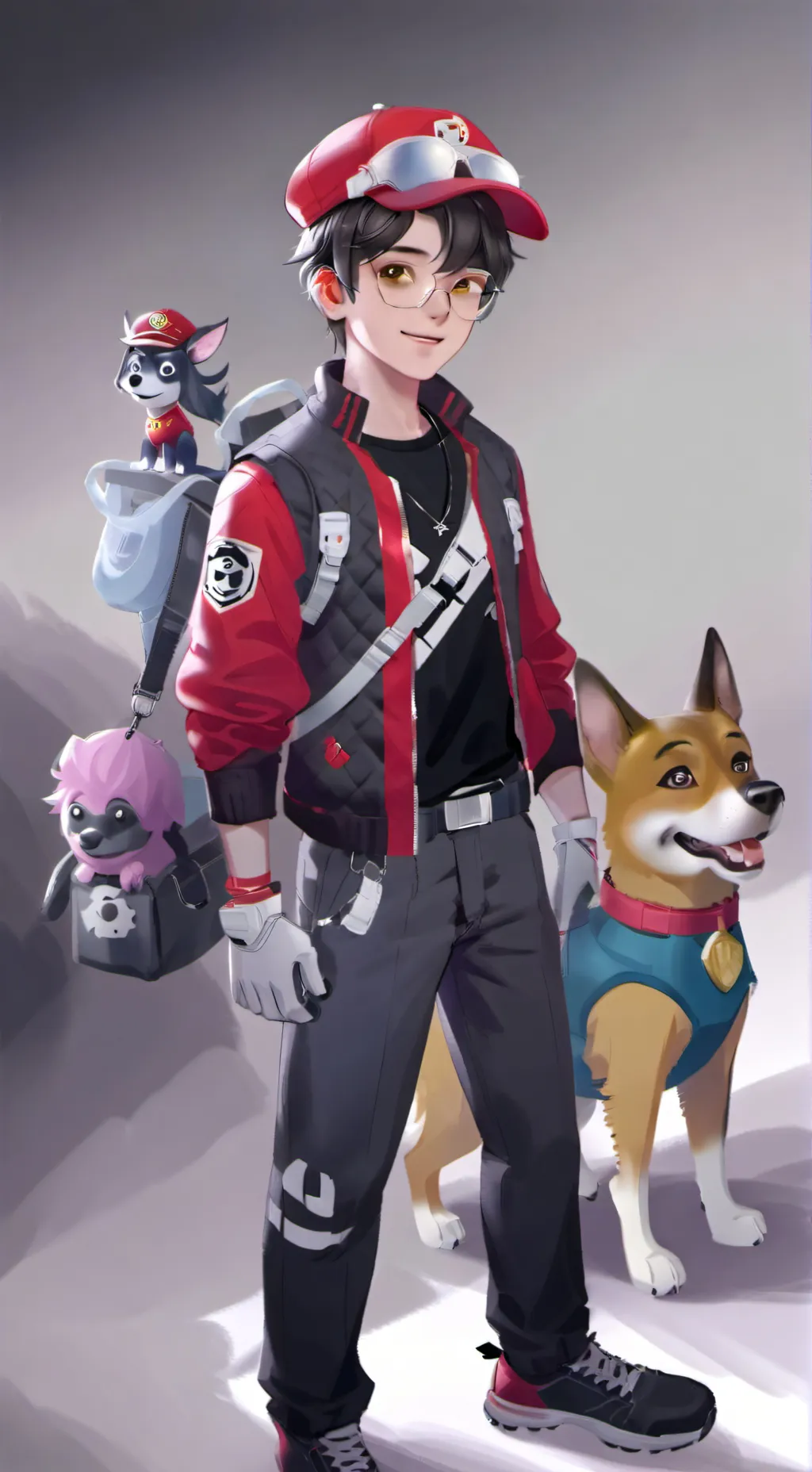 ai character: Paw Patrol background