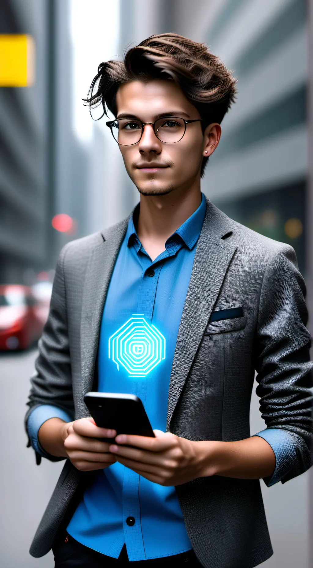 ai character: Eye of the Innovat background