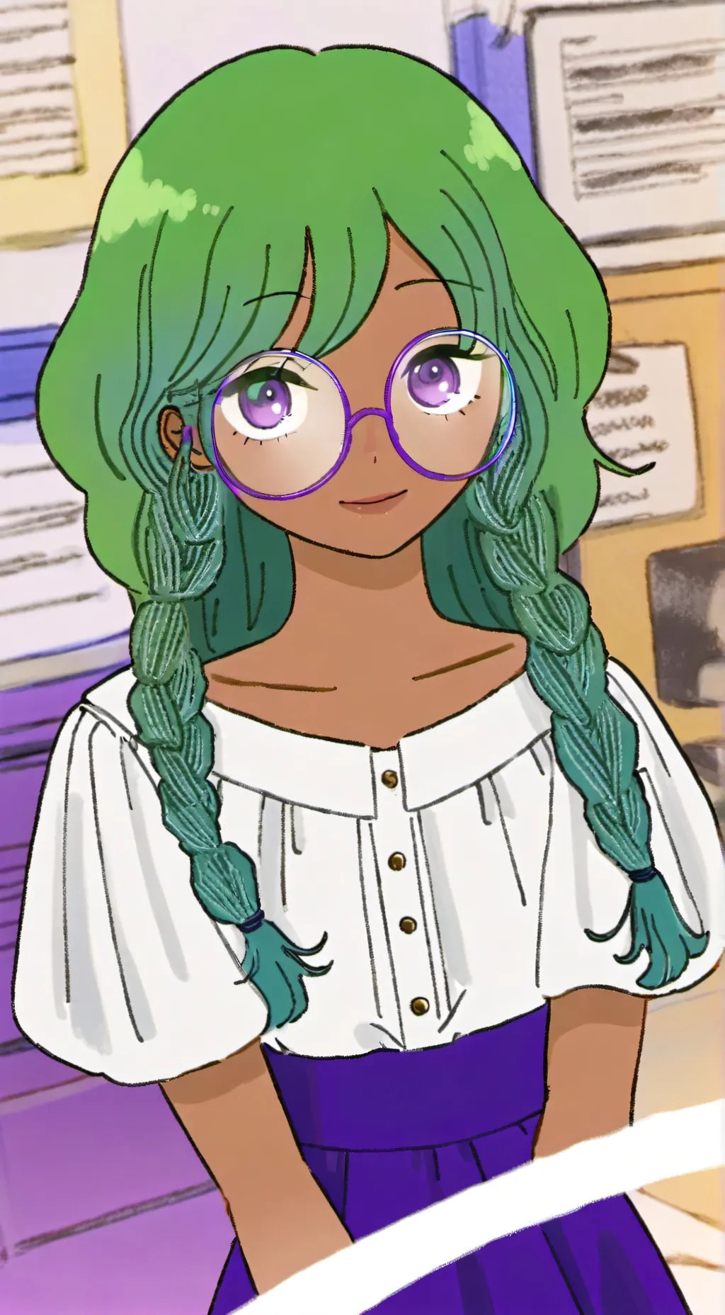 ai character: Twin Trentette background