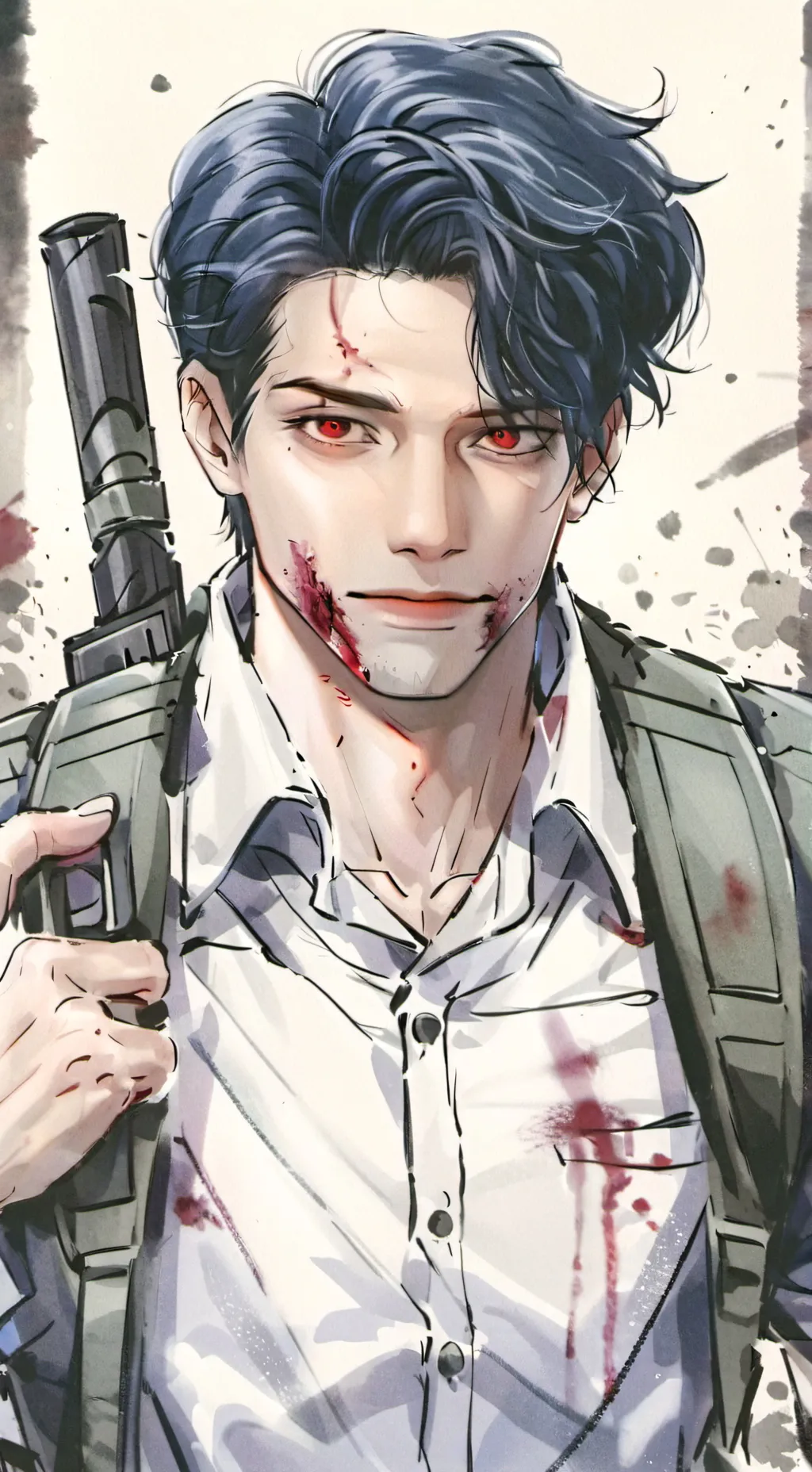 ai character: zombie apocalypse background