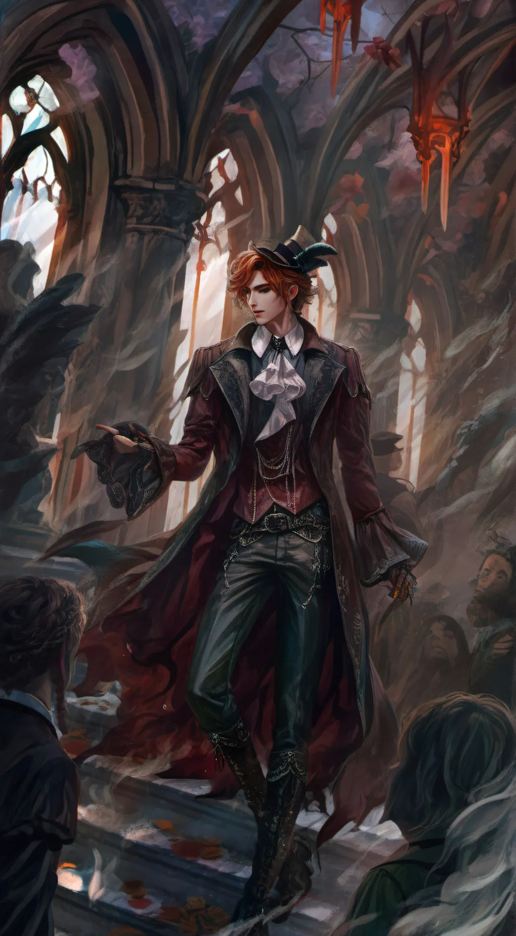 ai character: Zander Johnson  background