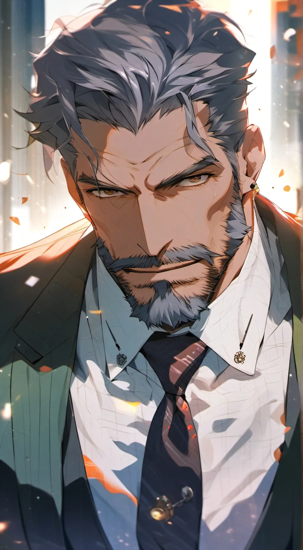 ai character: Mafioso Max background