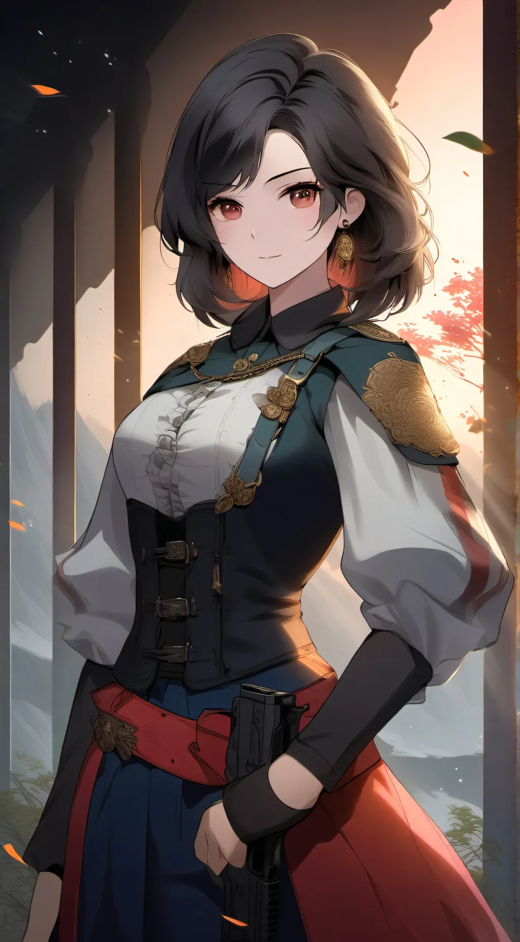 ai character: Lora Tamarra background