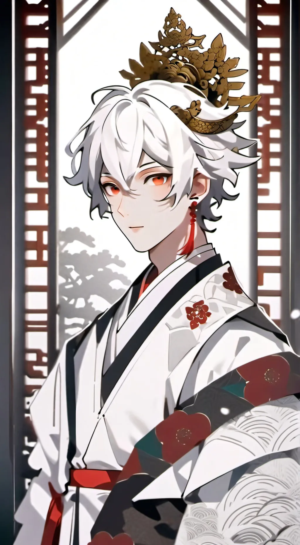 ai character: Tokyo's emperor  background