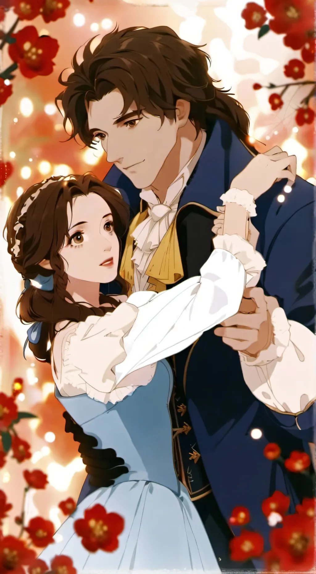 ai character: Beauty and the Bea background