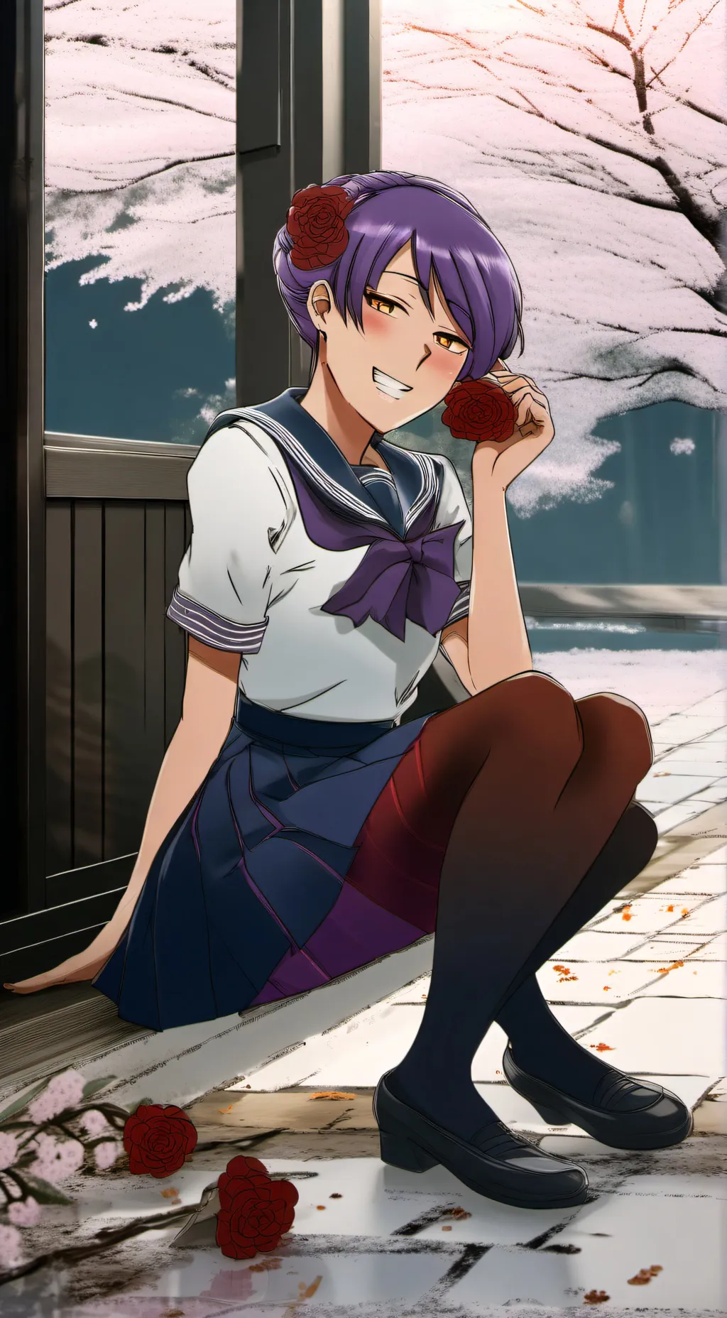 ai character: kizana sunobu background