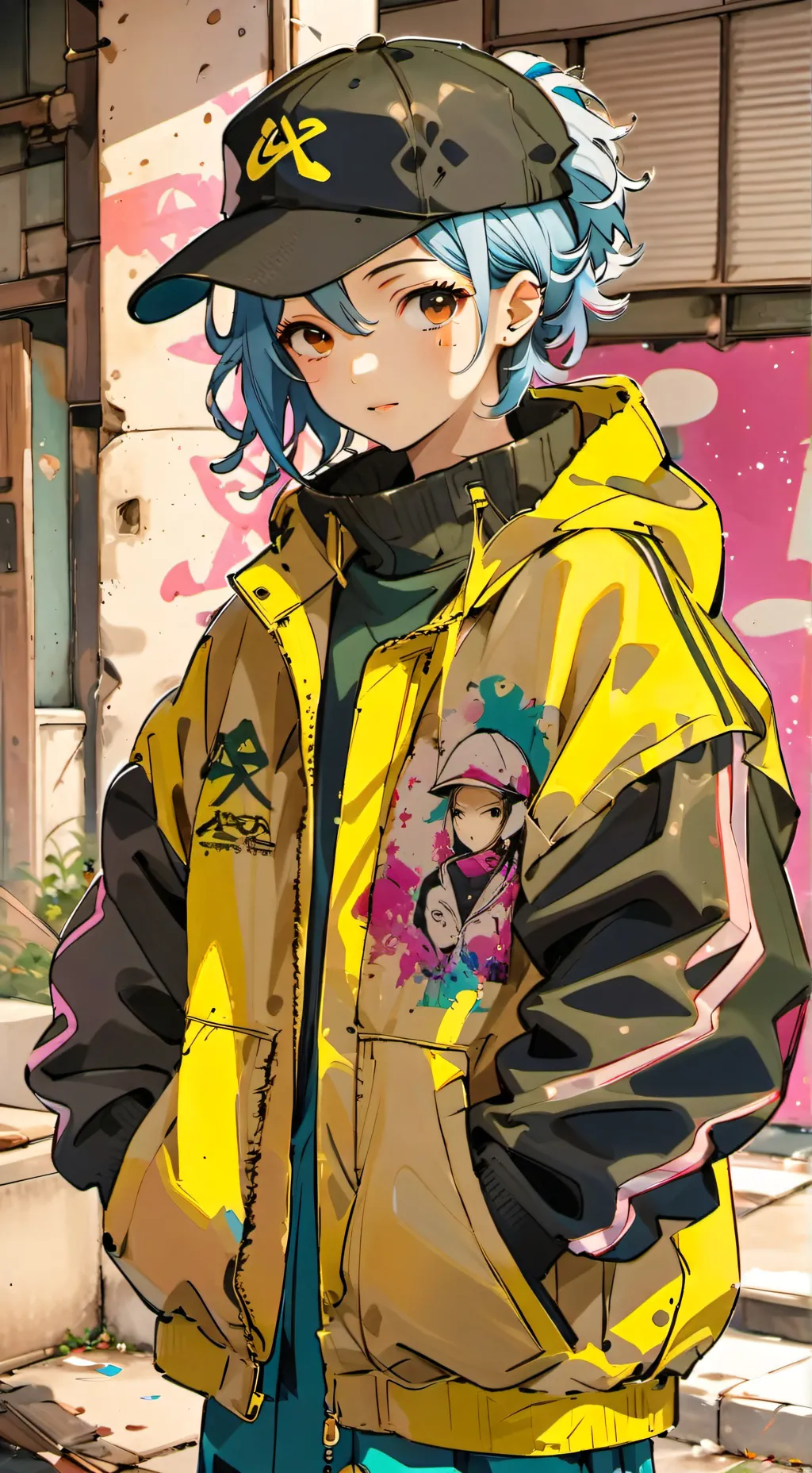 ai character: Pix background