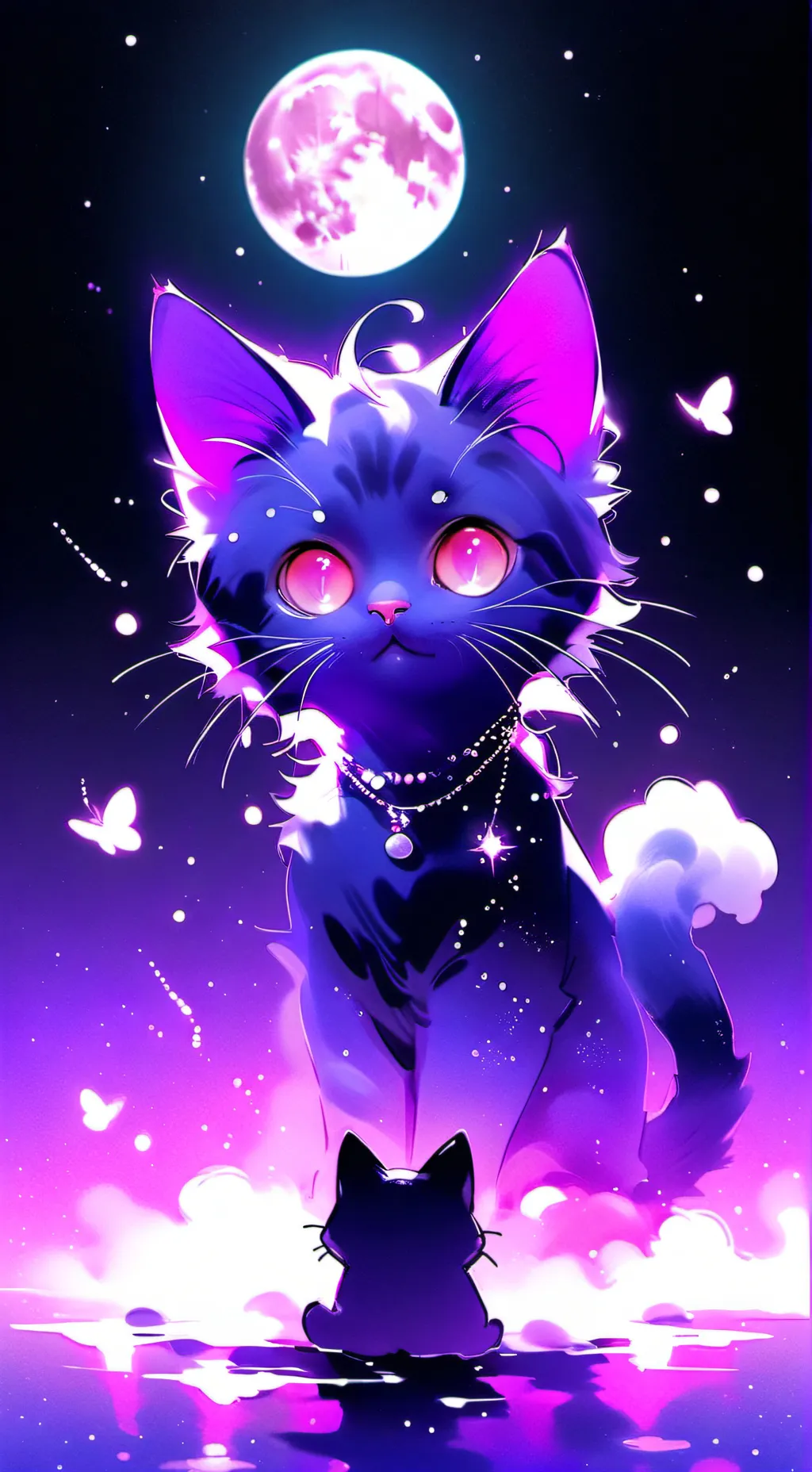 ai character: catnap background