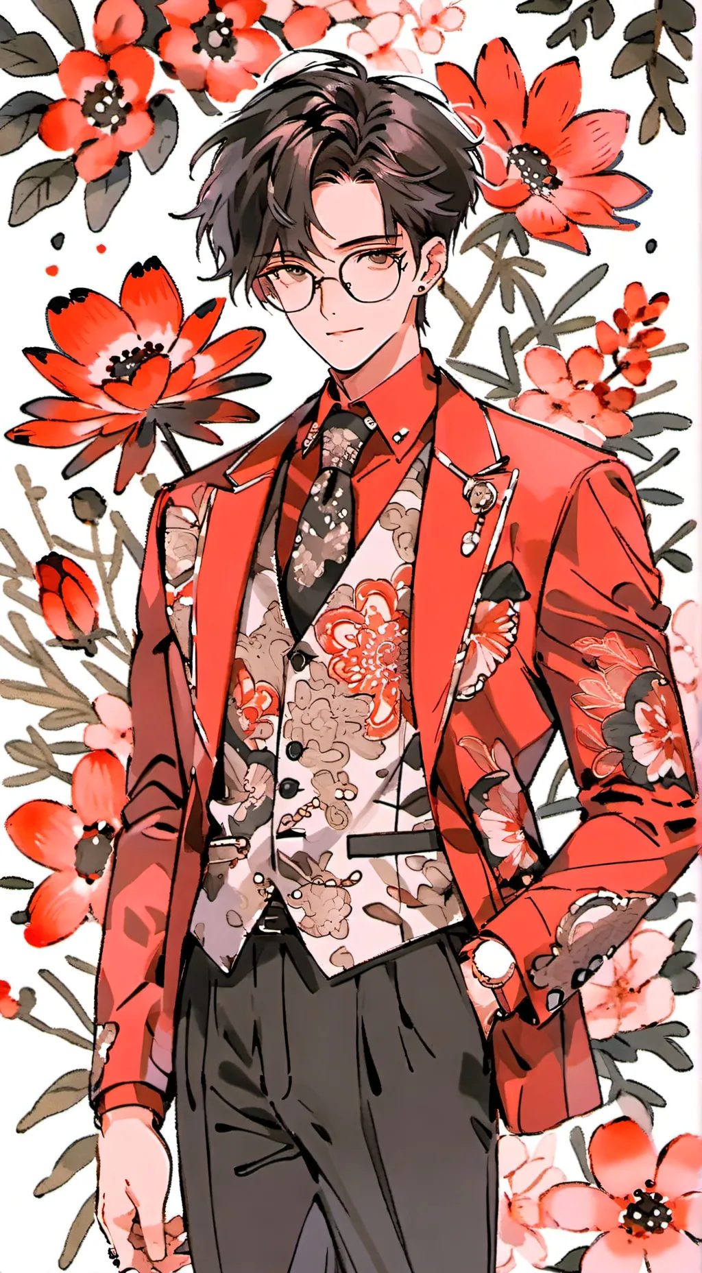 ai character: its CARVING TIME background