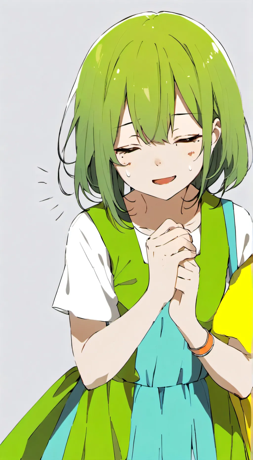 ai character: Sad story  background