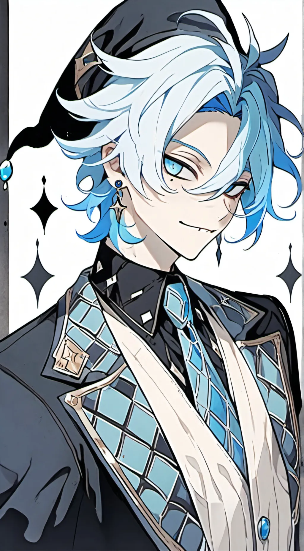 ai character: SHADOW MILK COOKIE background