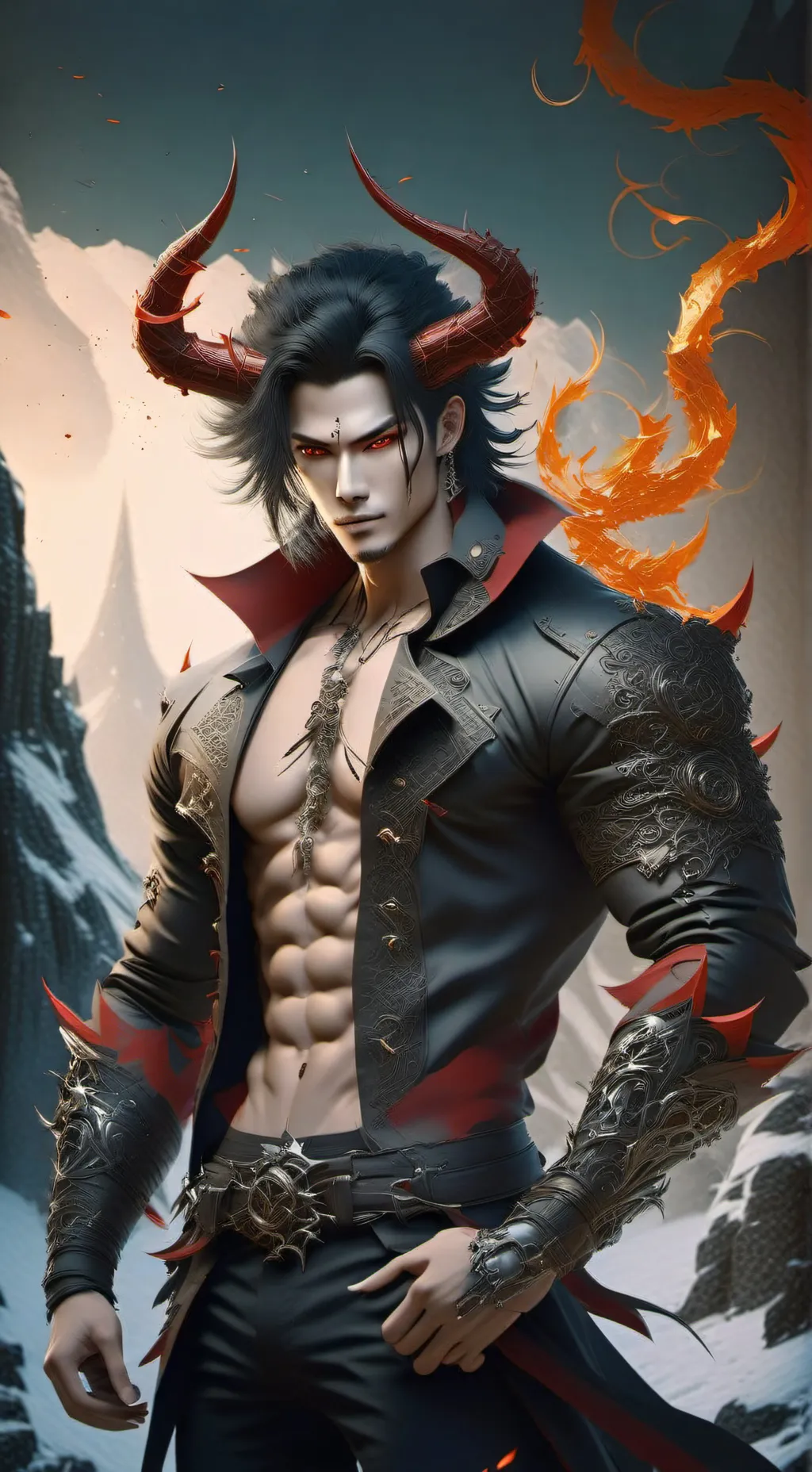 ai character: lerrenzo background