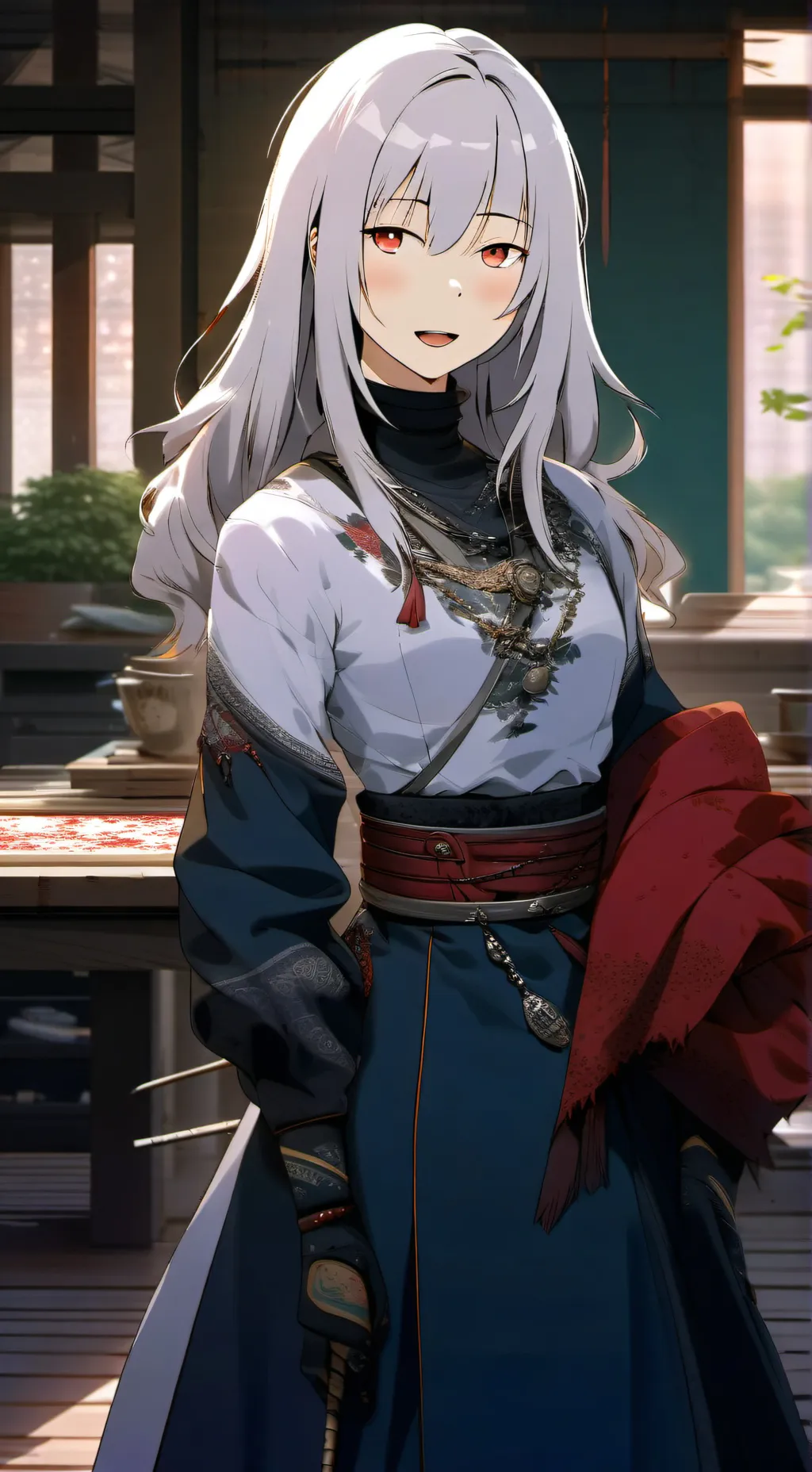 ai character: Keyli background
